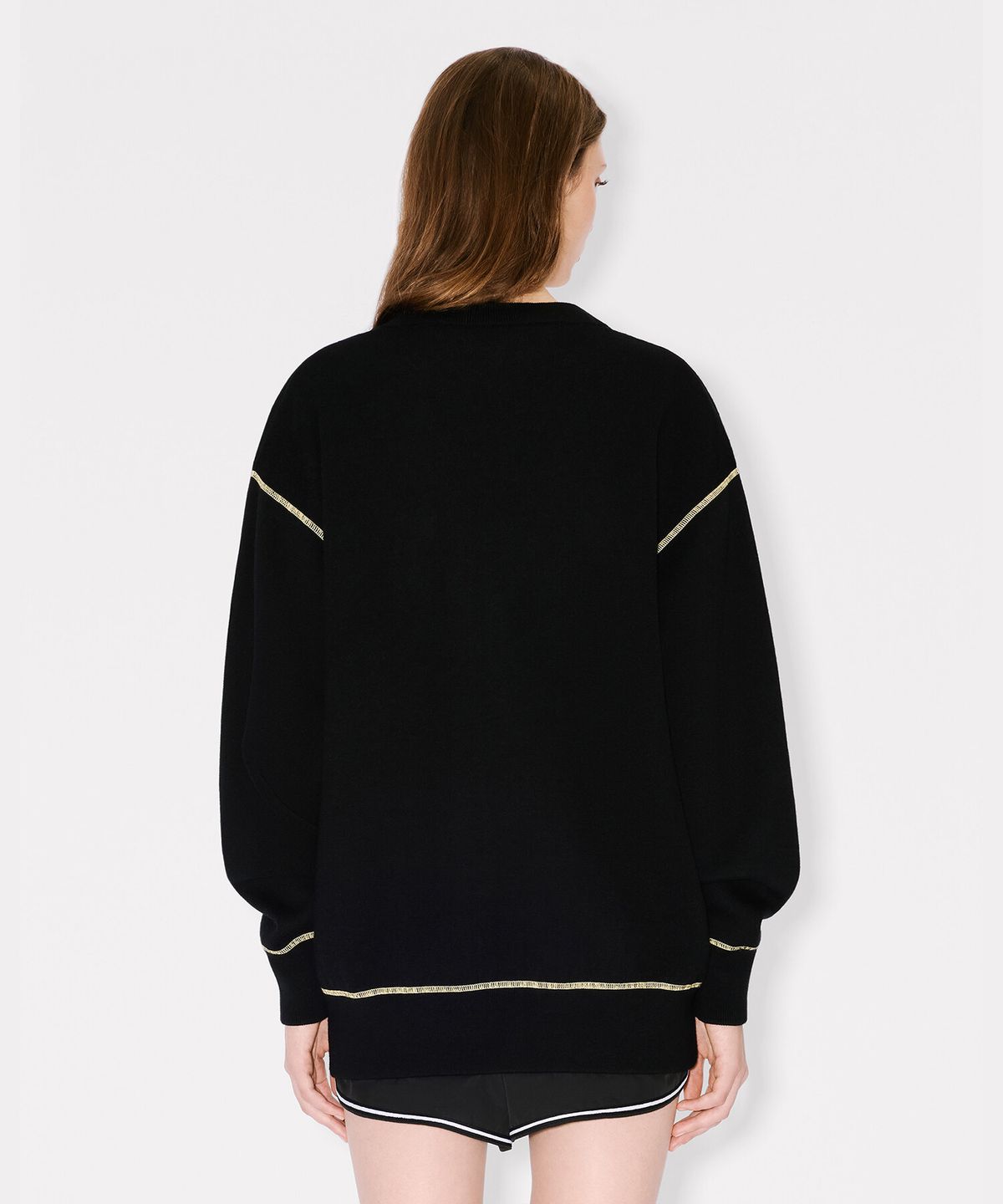 겐조(KENZO) 여성 RWS 보케 플라워 2.0 미드 가디건_K265AWG502BKX