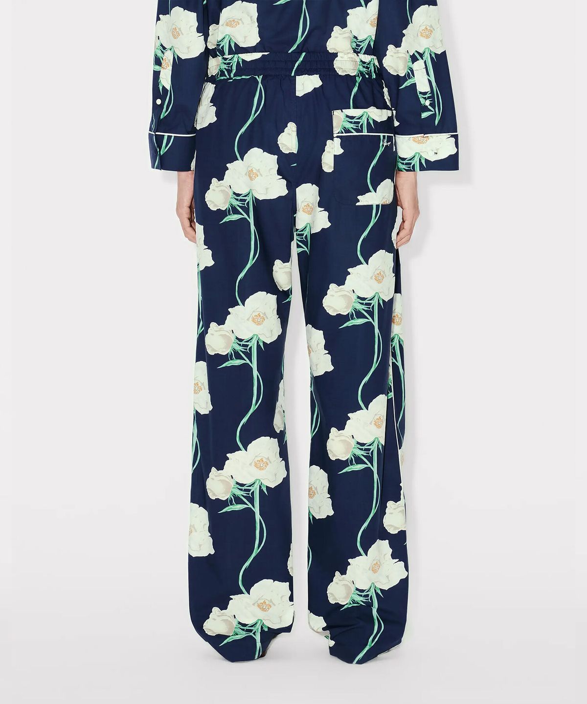 겐조(KENZO) 여성 겐조 아카이브 로즈 파자마 팬츠_K265AWPR01NYA