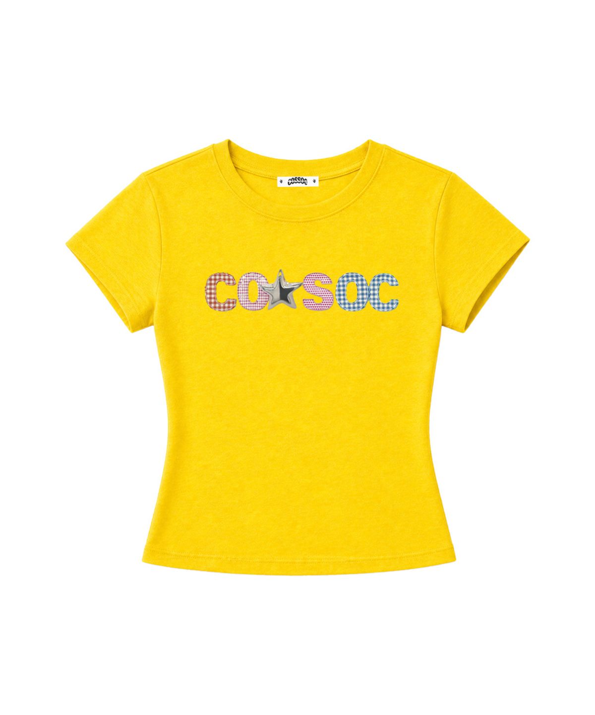 코소(COSO) CC 우먼 캐치 크롭 티셔츠_4 Colors