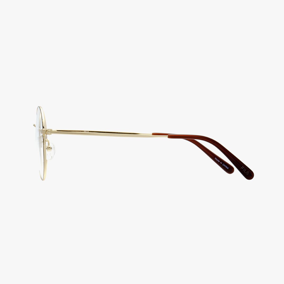 휠라 아이웨어(FILA EYEWEAR) 안경테(FL7106 SHINYYELLOWGOLD 51)