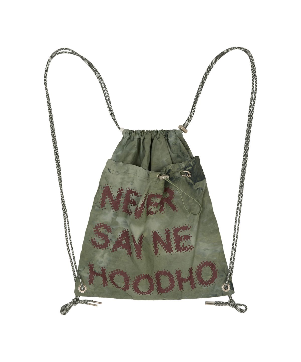 후드후드(HOODHOOD) NEVER SAY NEVER 스트링백 그린