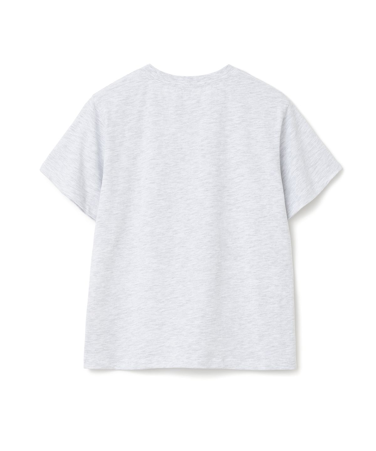 밀로 우먼(MILLO WOMEN) 리틀 포트레이트 티셔츠 [화이트 멜란지]
