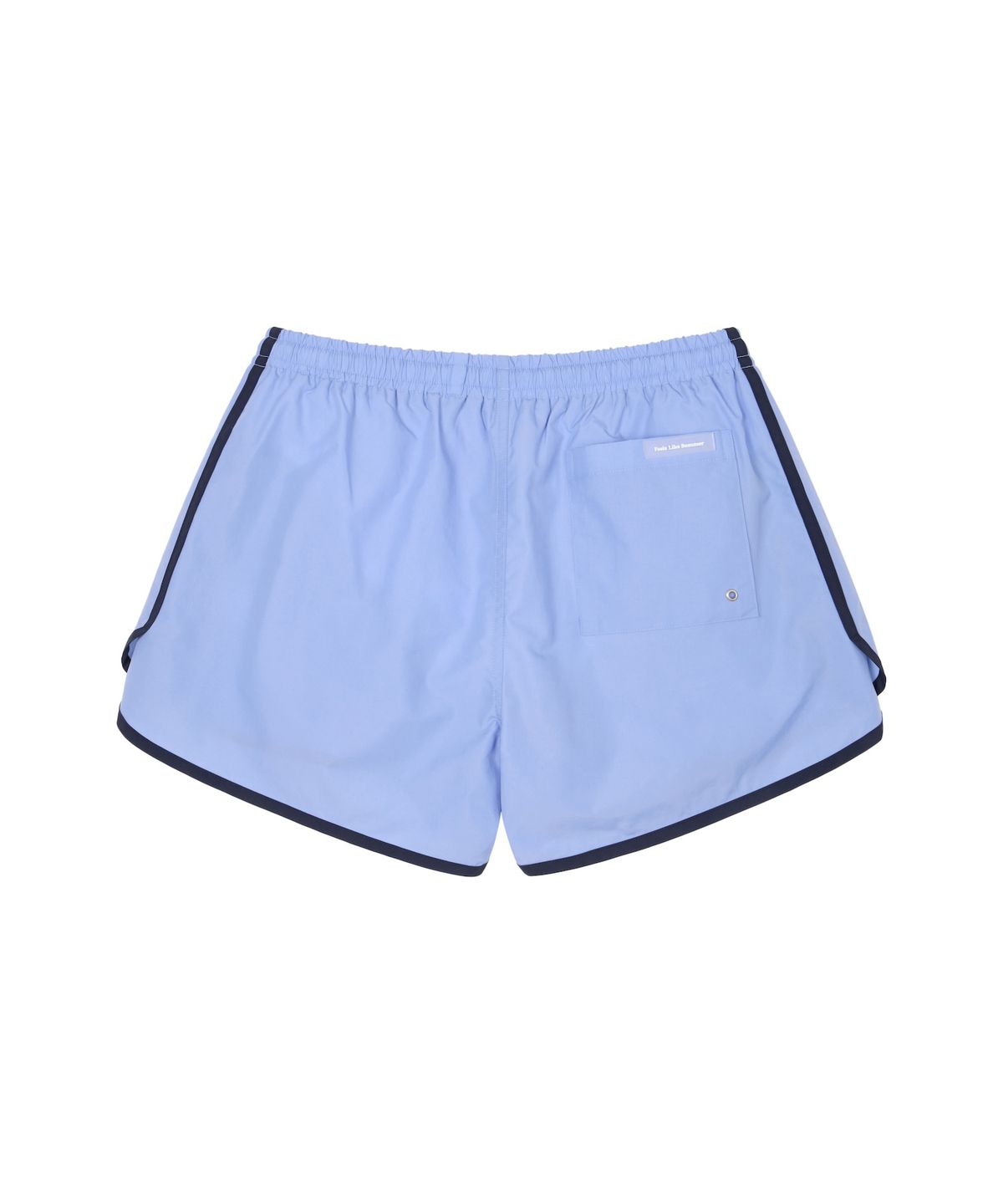 필즈라이크썸머(FEELS LIKE SUMMER) CURVED LINE SWIM SHORTS (WASHED SKY)