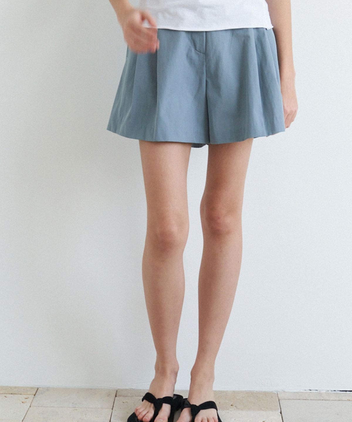 더라이(THERYE) Banding Half Shorts(Mint)