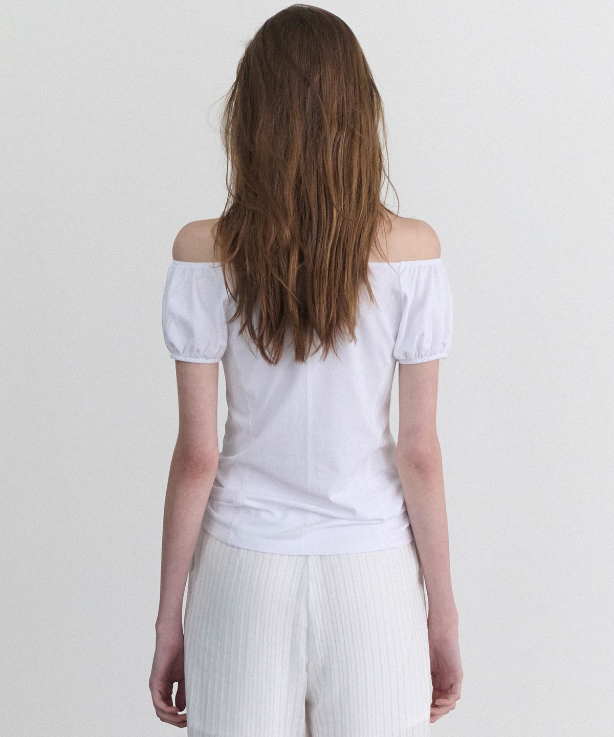 앤니즈(ANDNEEDS) Lucy cap sleeve tee (white)