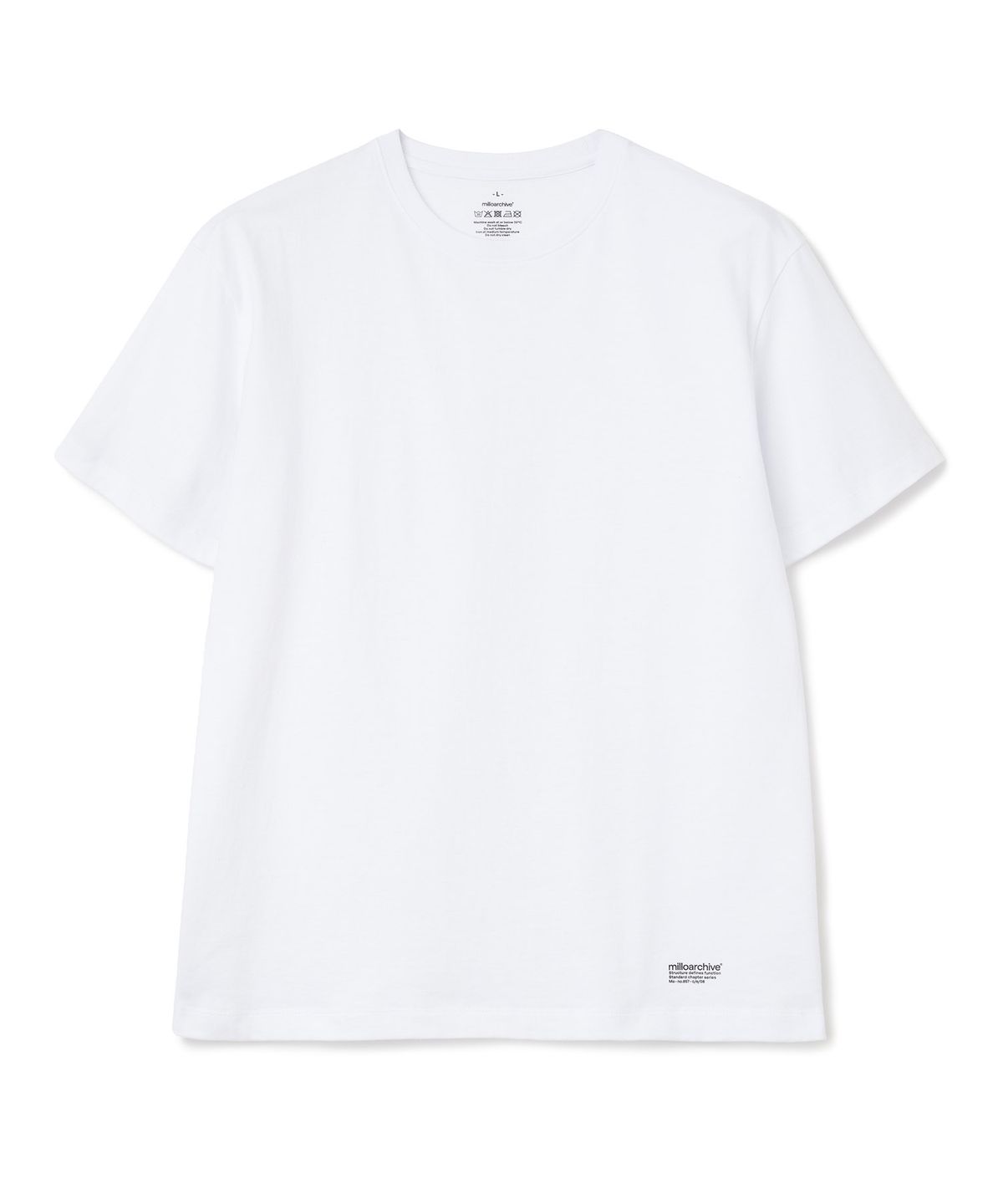 밀로 아카이브(MILLO ARCHIVE) [2PACK] 스탠다드 챕터 로고 티셔츠 [믹스]