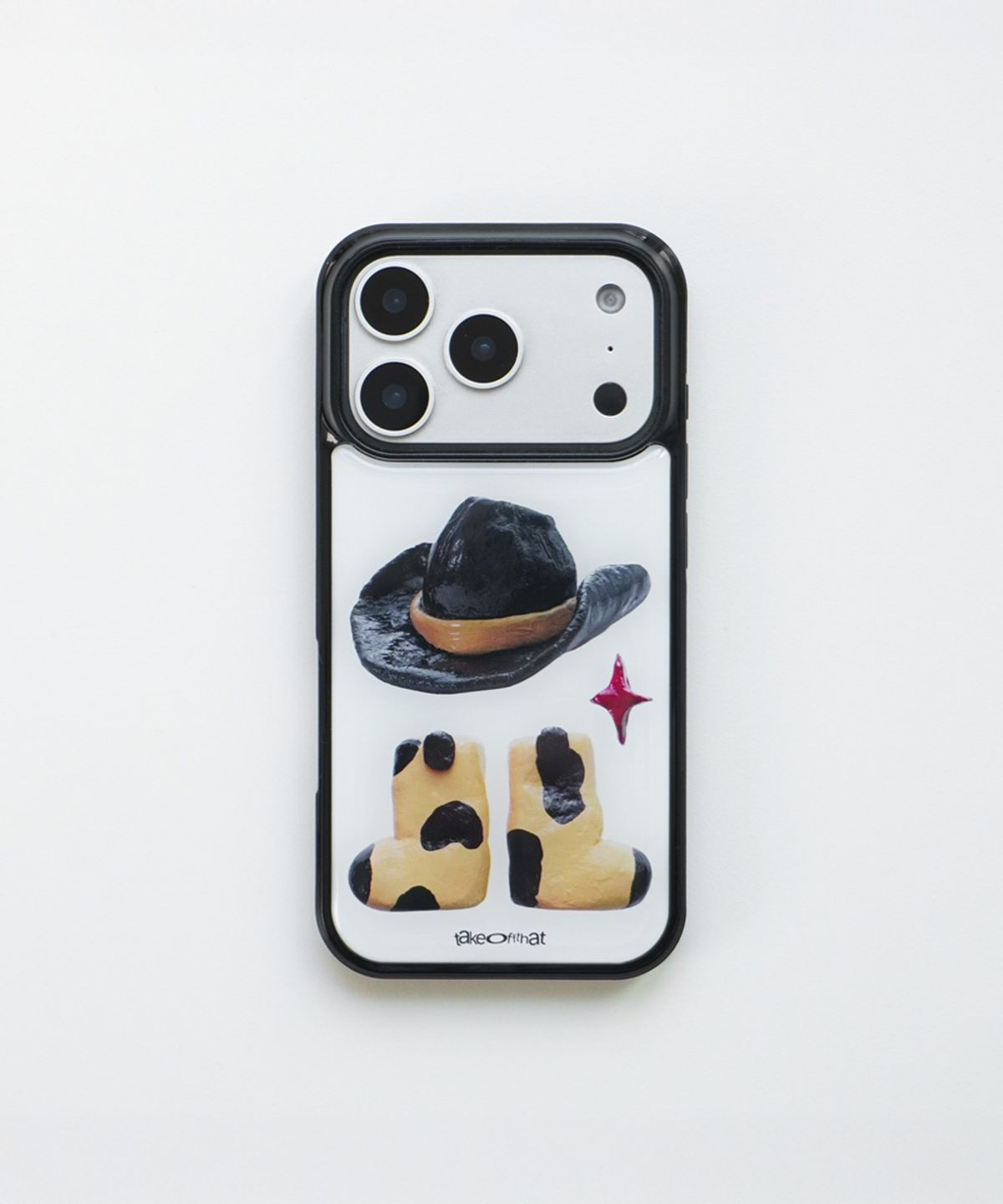 테이크오프댓(TAKEOFFTHAT) fortune cowboy case (white)