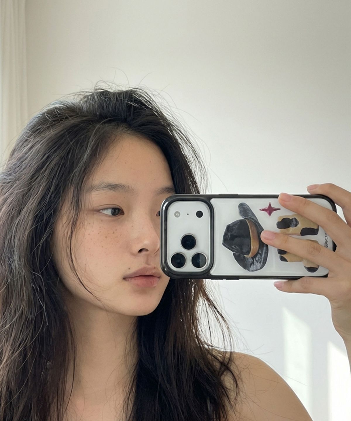 테이크오프댓(TAKEOFFTHAT) fortune cowboy case (white)
