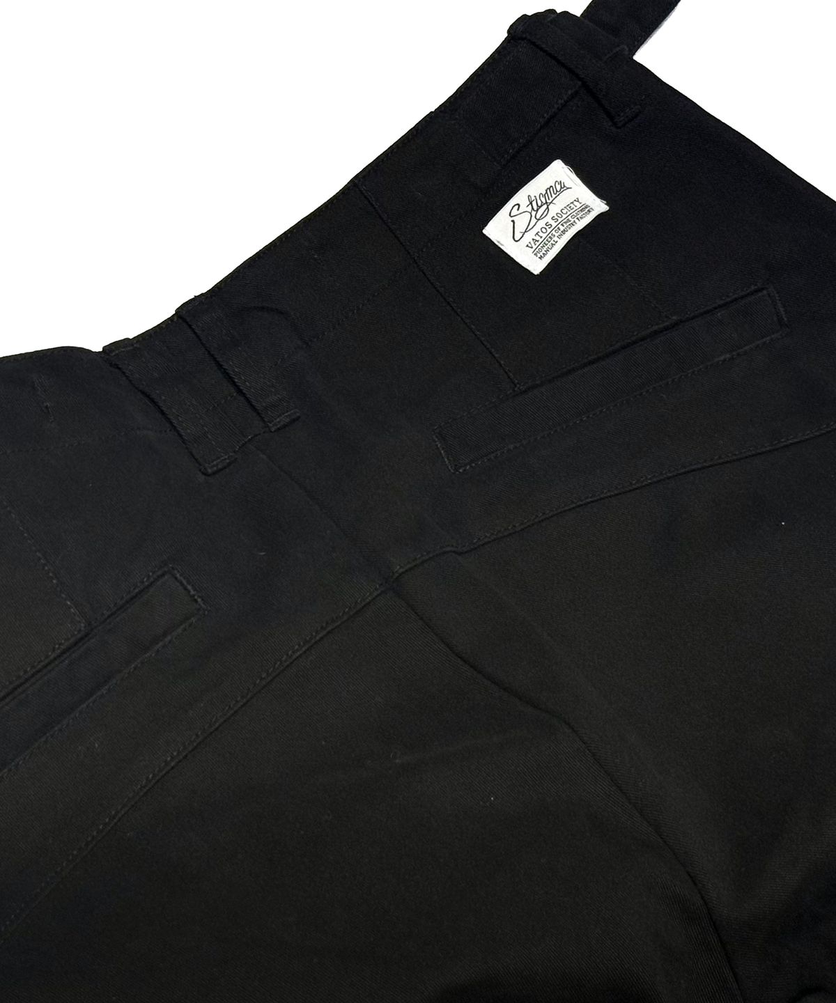 스티그마(STIGMA) WASHED TAPERED PANTS BLACK