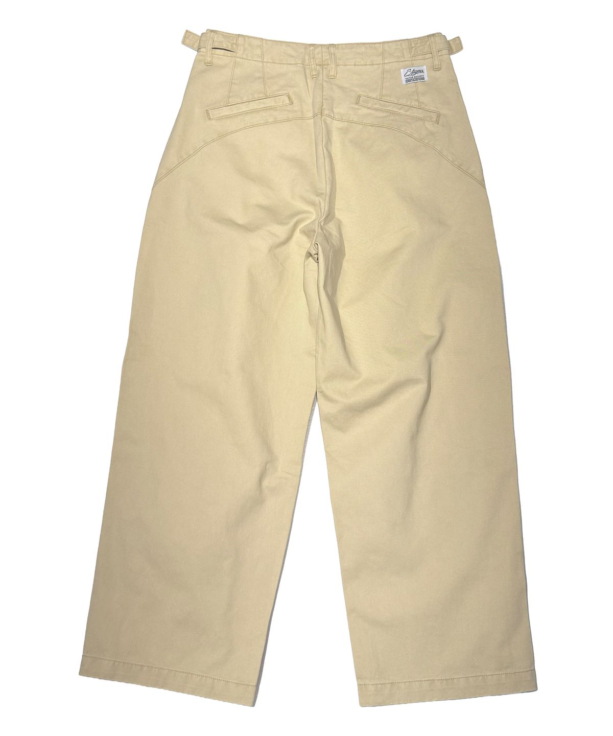 스티그마(STIGMA) WASHED TAPERED PANTS BEIGE