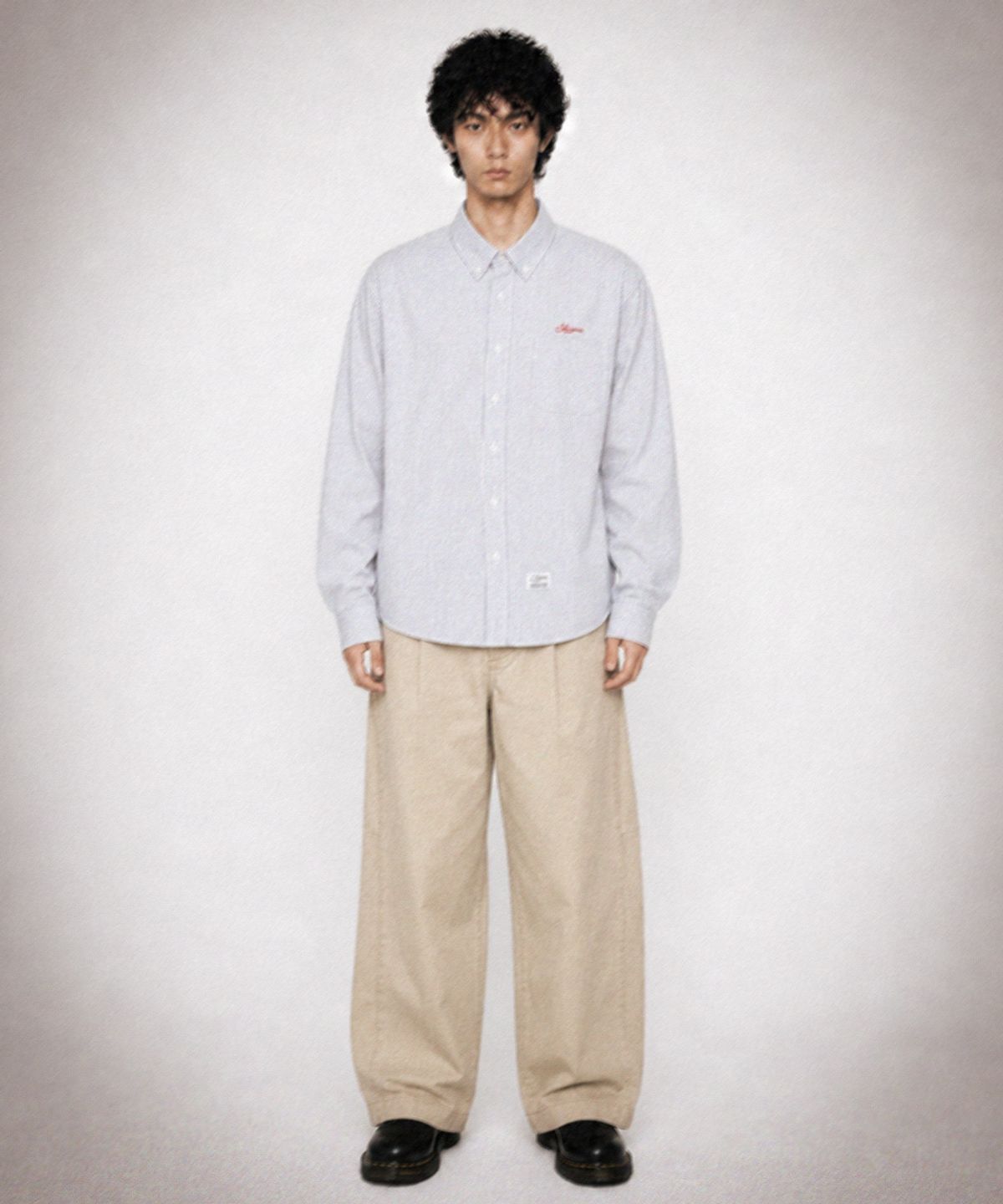 스티그마(STIGMA) WASHED TAPERED PANTS BEIGE