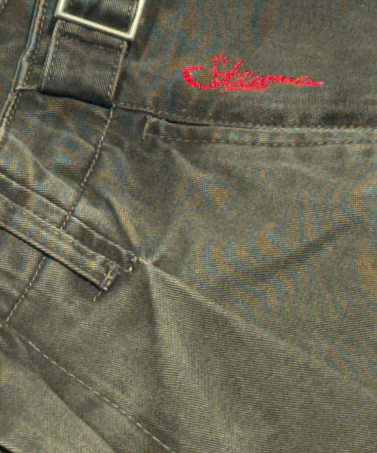 스티그마(STIGMA) WASHED TAPERED PANTS KHAKI