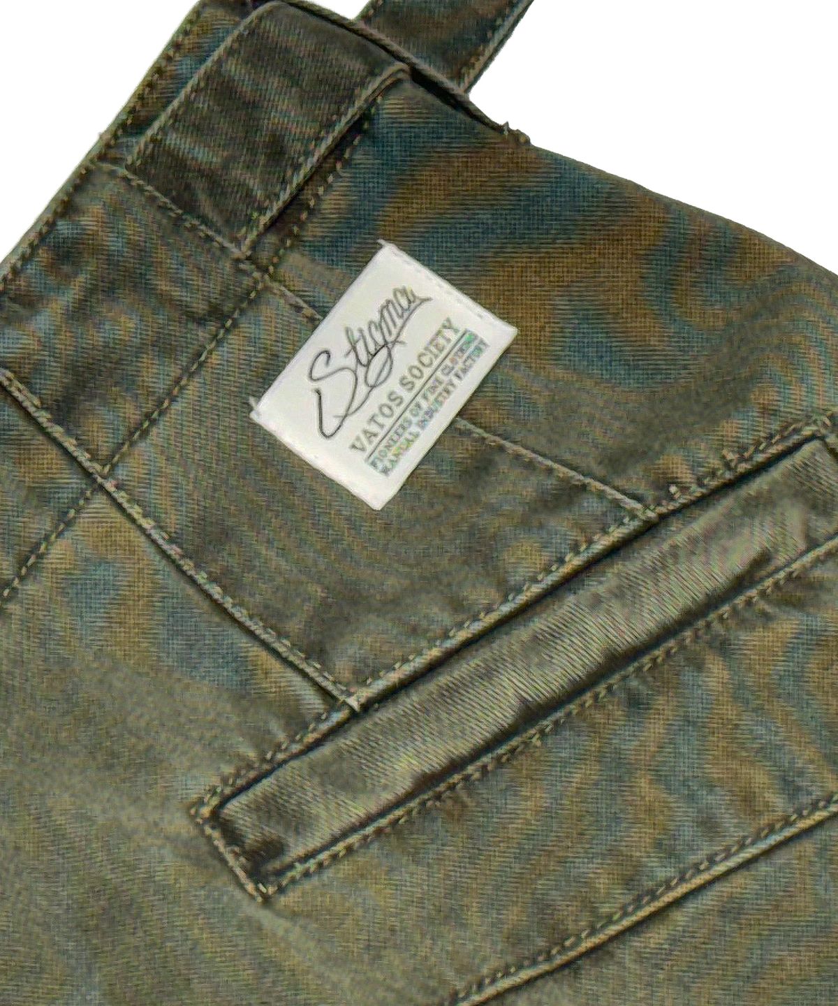 스티그마(STIGMA) WASHED TAPERED PANTS KHAKI