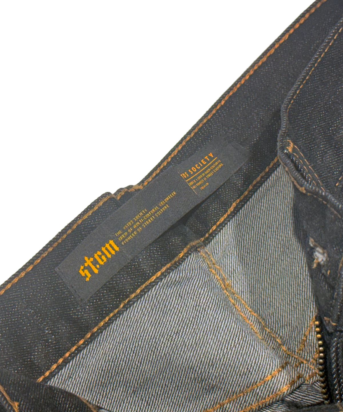 스티그마(STIGMA) SALVAGE DENIM PANTS RAW