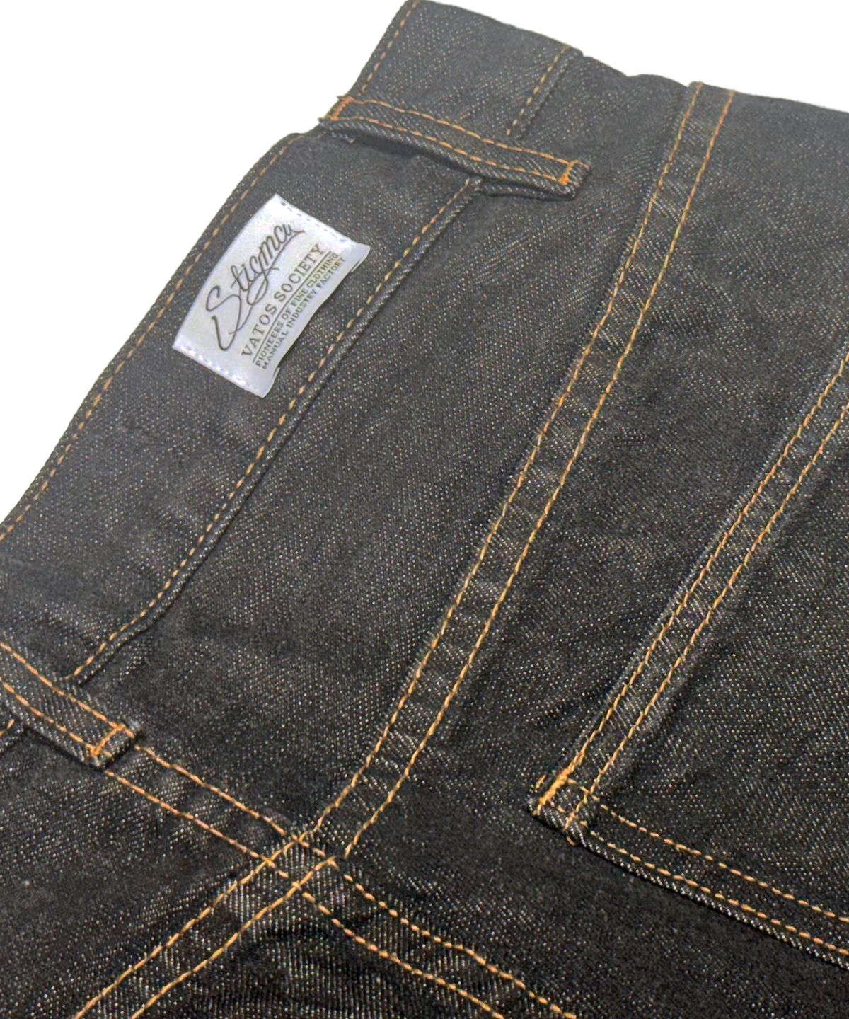 스티그마(STIGMA) SALVAGE DENIM PANTS RAW