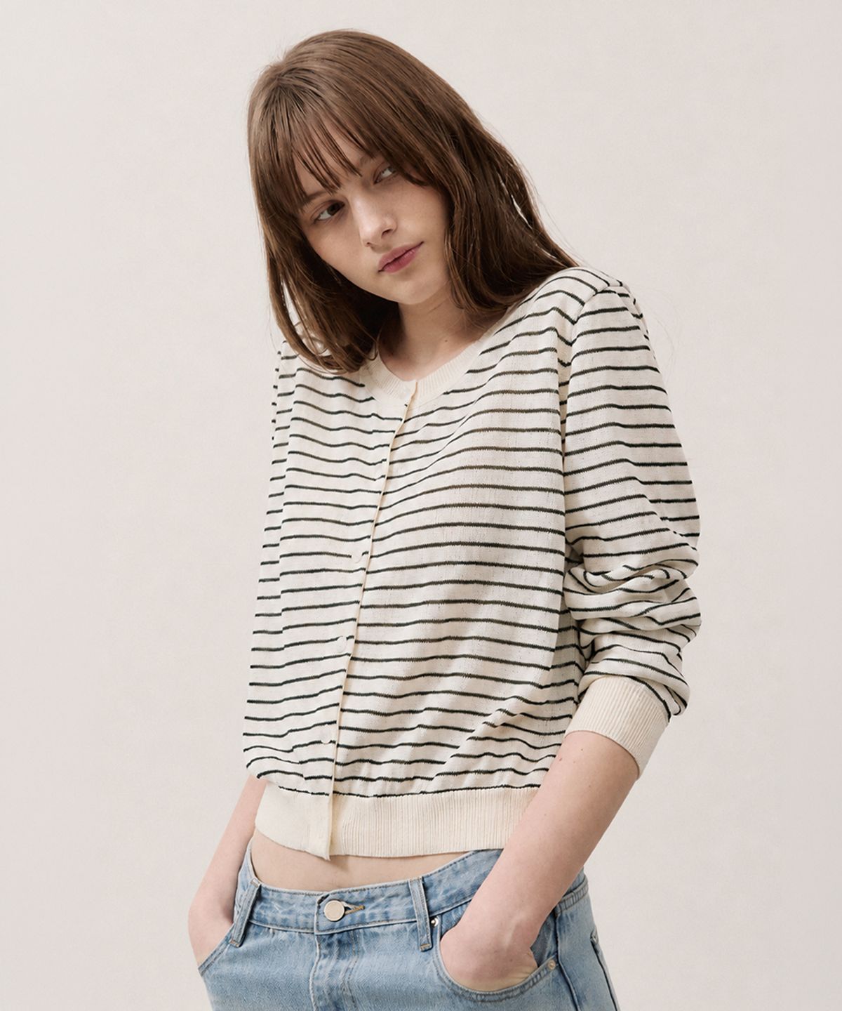 알엠알엔(RMRN) AIRY VISCOSE CARDIGAN_5color