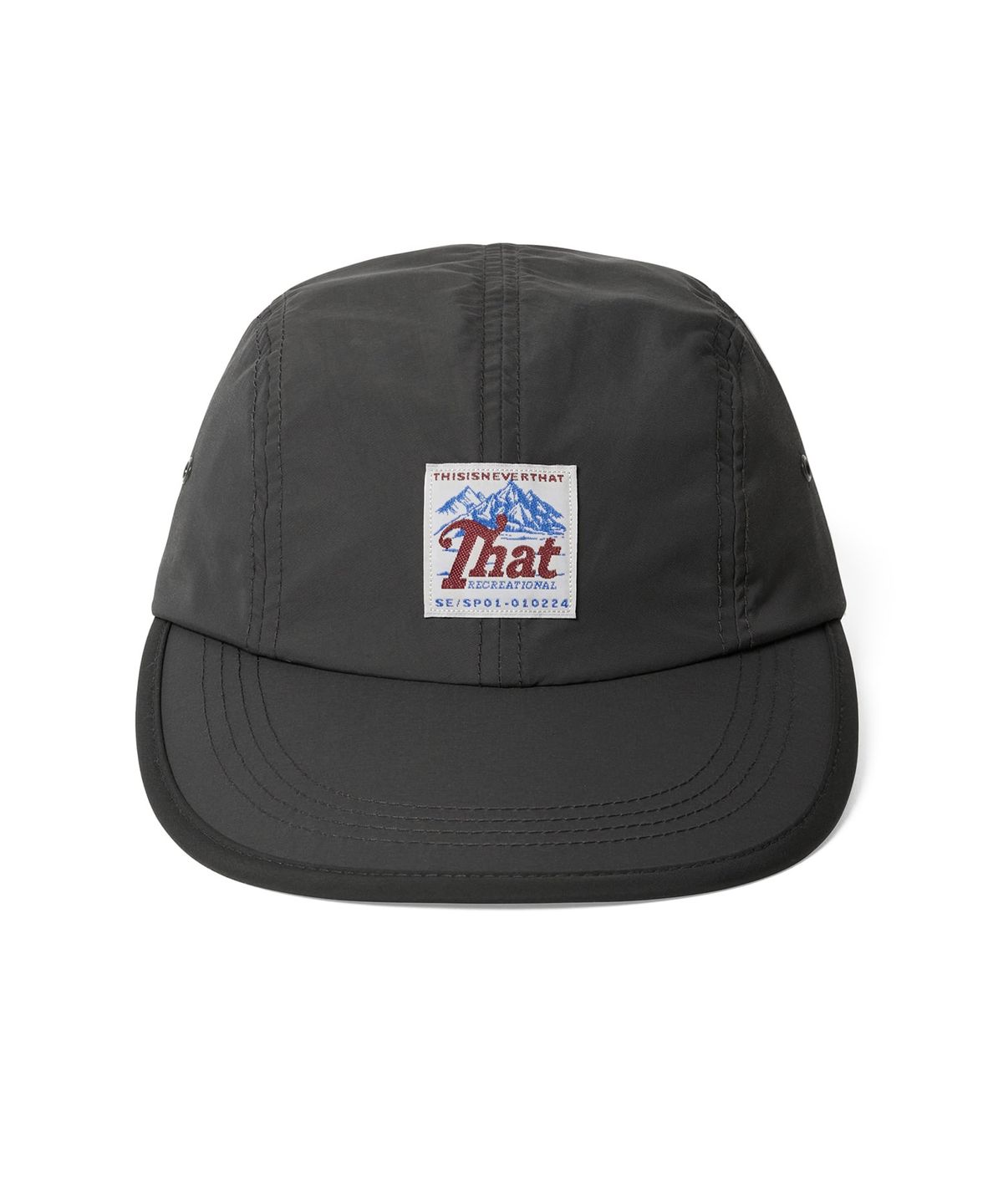 디스이즈네버댓(THISISNEVERTHAT) SUPPLEX® Long Bill Cap Charcoal