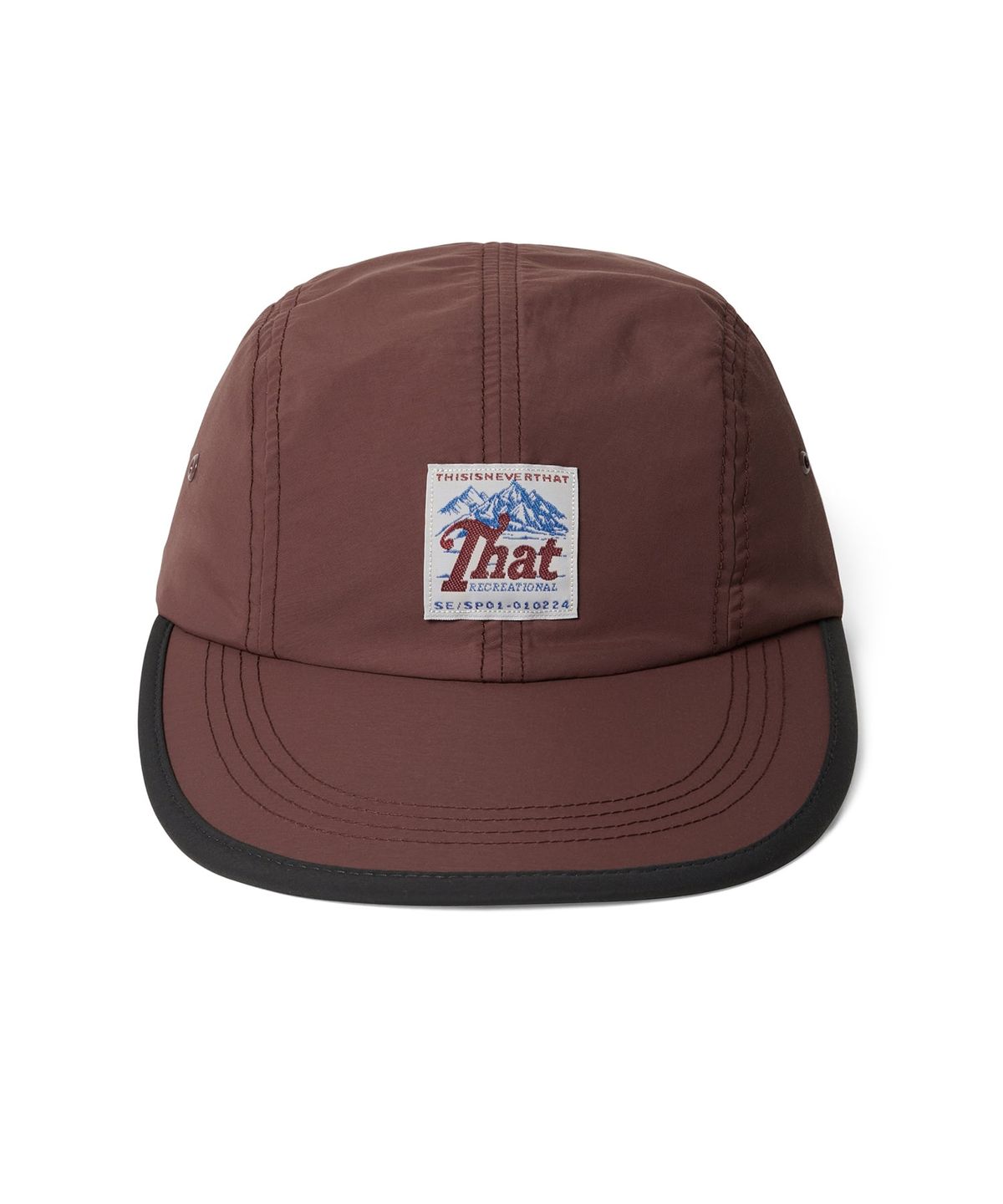 디스이즈네버댓(THISISNEVERTHAT) SUPPLEX® Long Bill Cap Burgundy