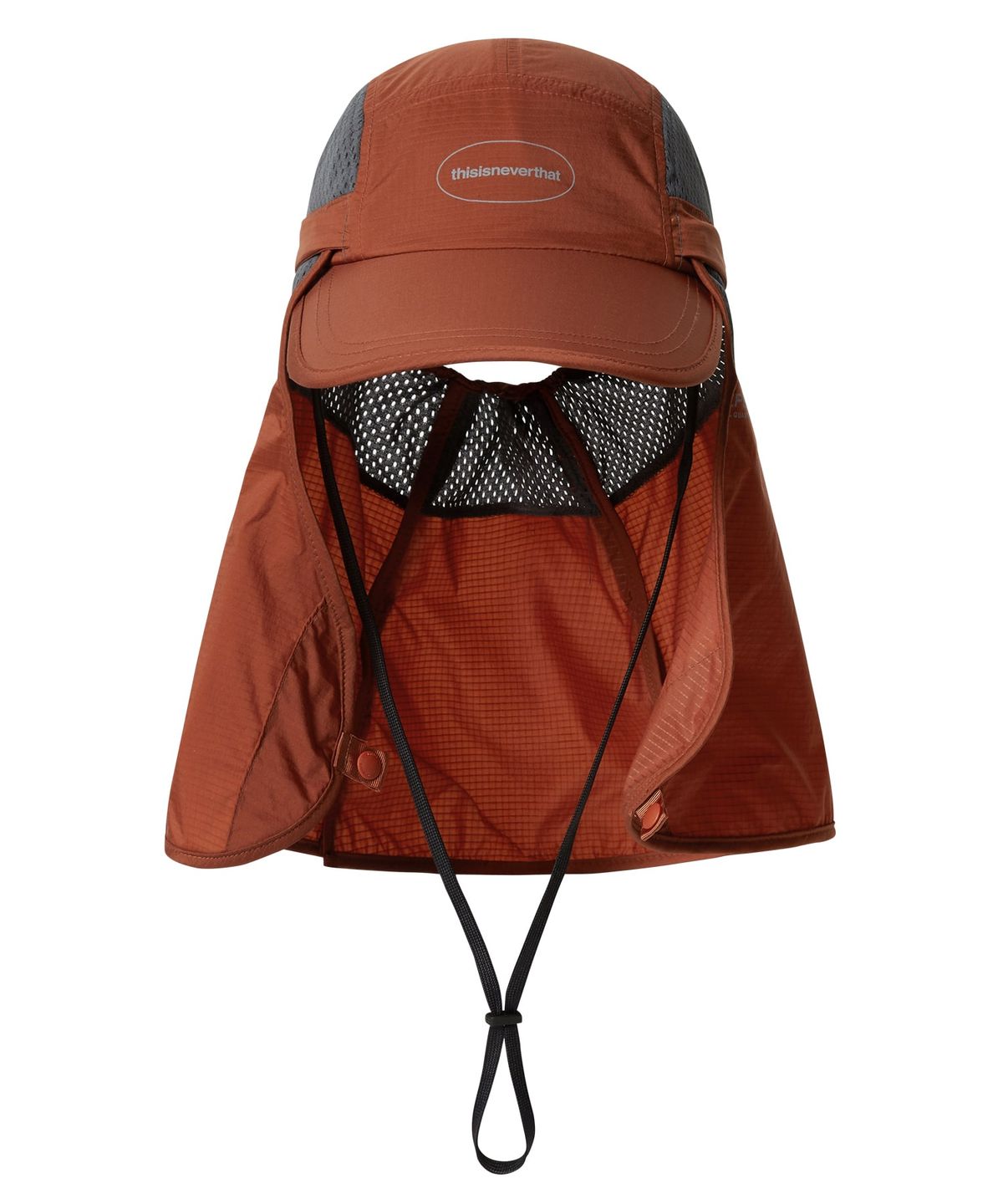 디스이즈네버댓(THISISNEVERTHAT) PERTEX® Long Bill Sun Sport Cap Brick