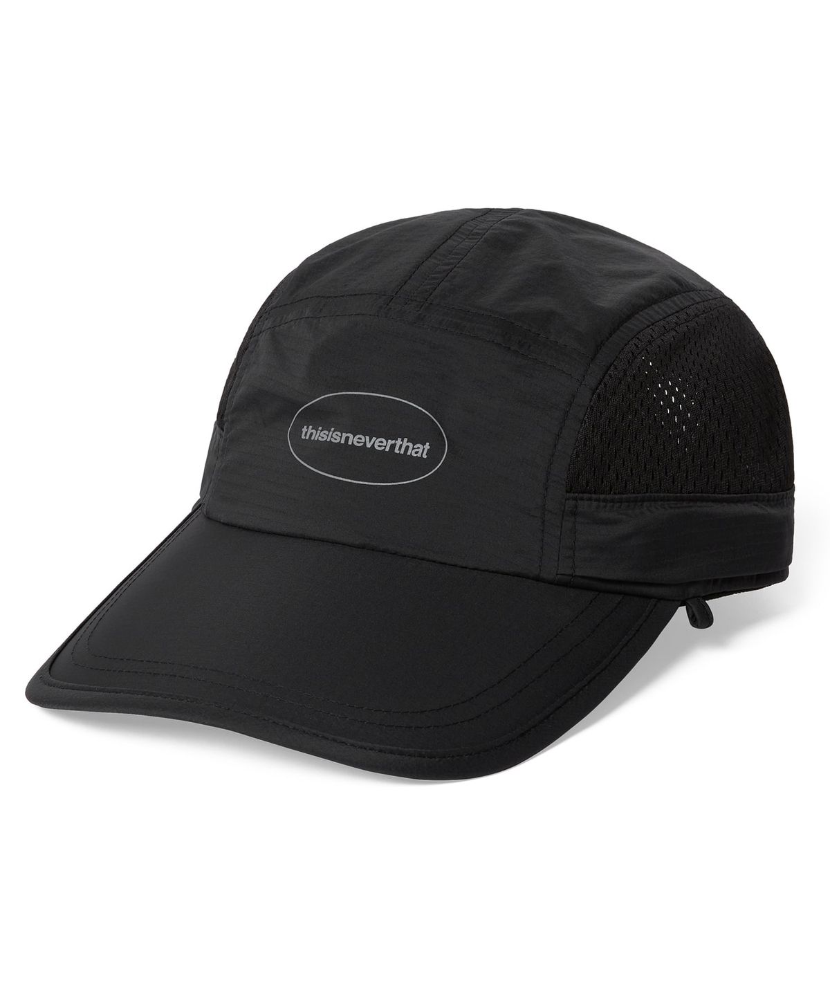 디스이즈네버댓(THISISNEVERTHAT) PERTEX® Long Bill Sun Sport Cap Black