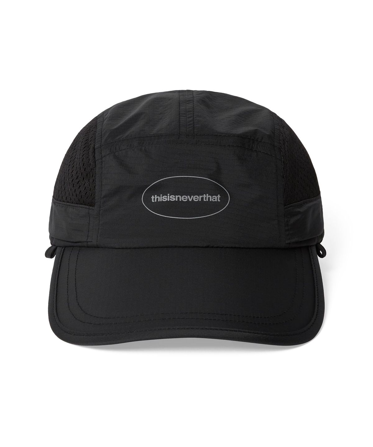 디스이즈네버댓(THISISNEVERTHAT) PERTEX® Long Bill Sun Sport Cap Black