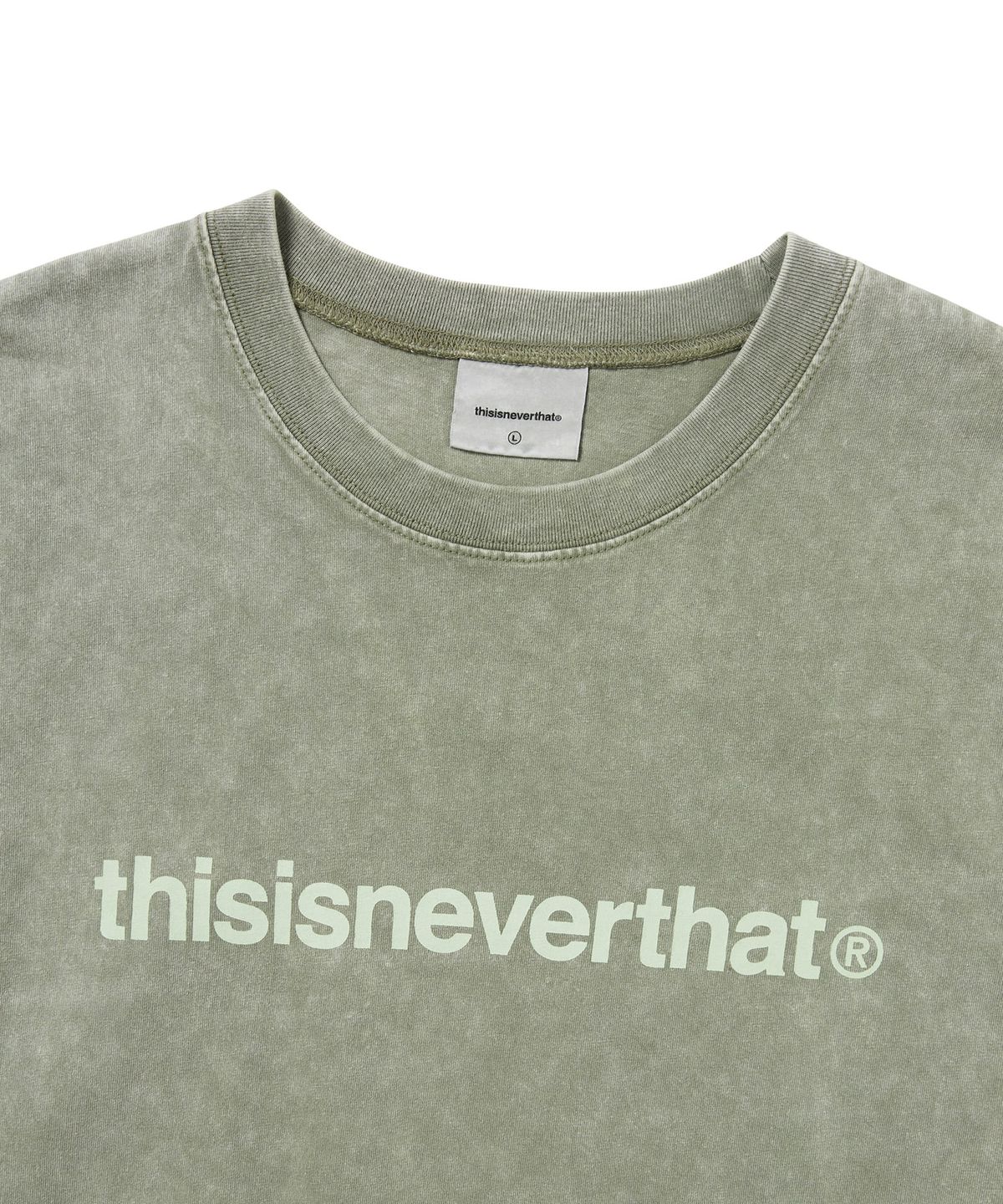 디스이즈네버댓(THISISNEVERTHAT) T-Logo Sleeveless Mountain Green
