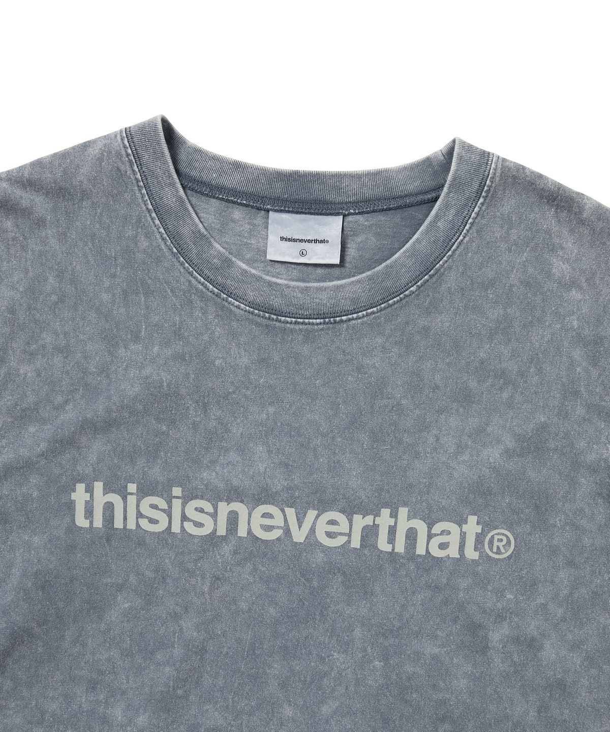 디스이즈네버댓(THISISNEVERTHAT) T-Logo Sleeveless Faded Navy