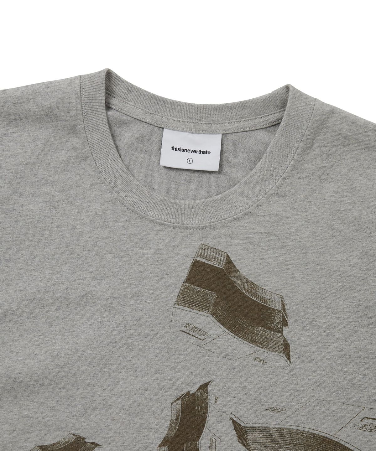 디스이즈네버댓(THISISNEVERTHAT) Movement Tee Dark Heather Grey