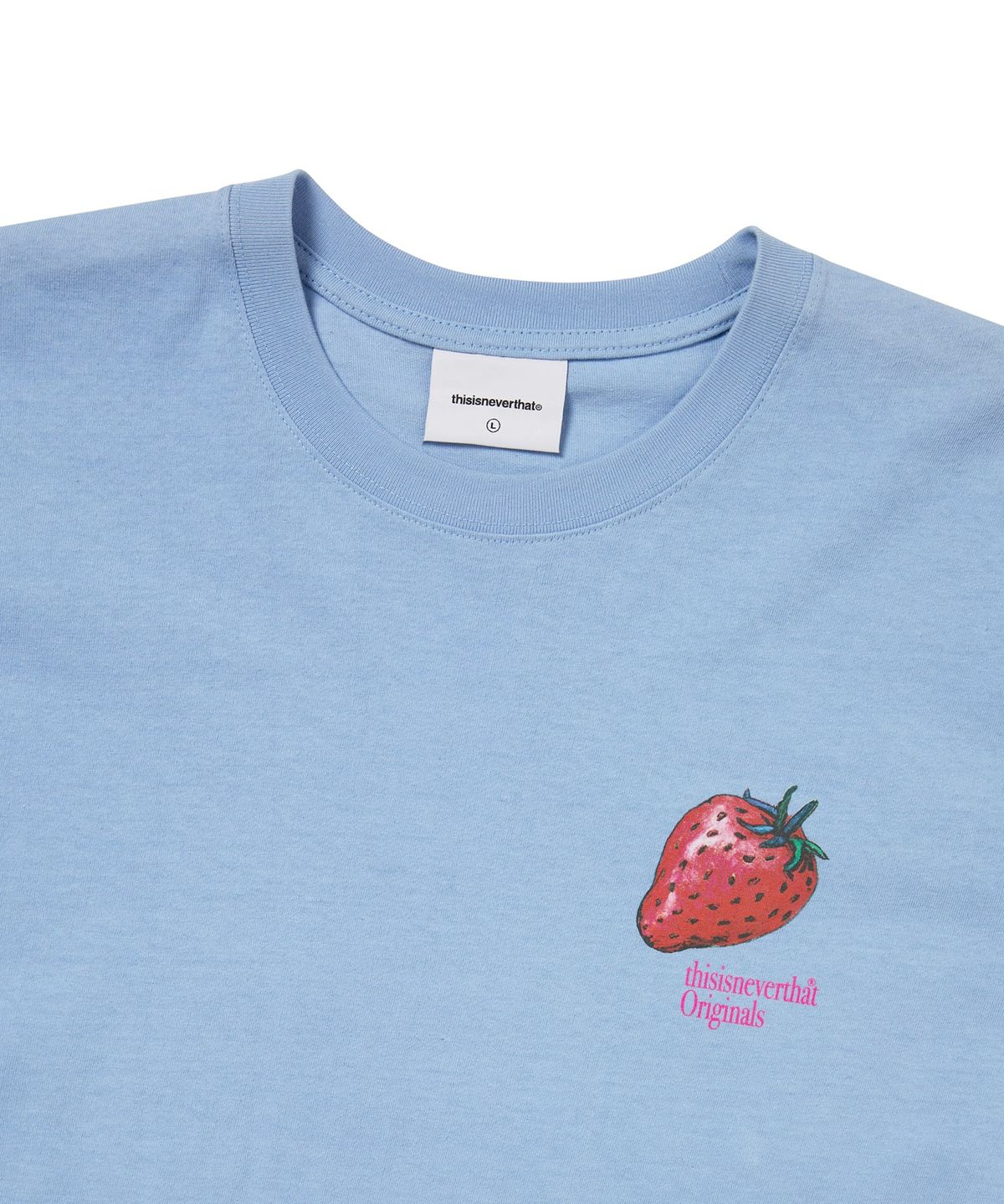 디스이즈네버댓(THISISNEVERTHAT) Strawberry Tee Lavender Grey
