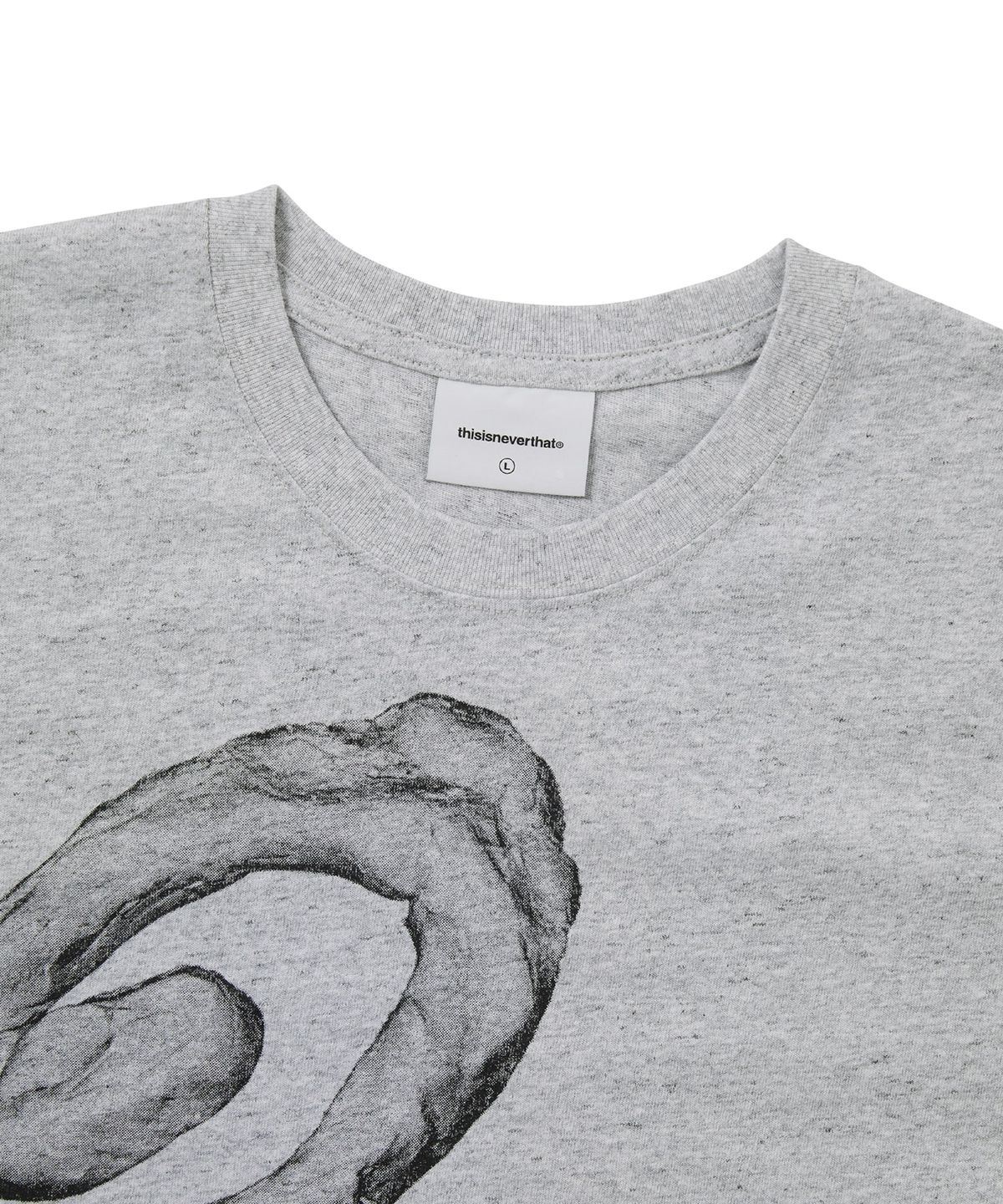 디스이즈네버댓(THISISNEVERTHAT) Artifacts Tee Heather Grey