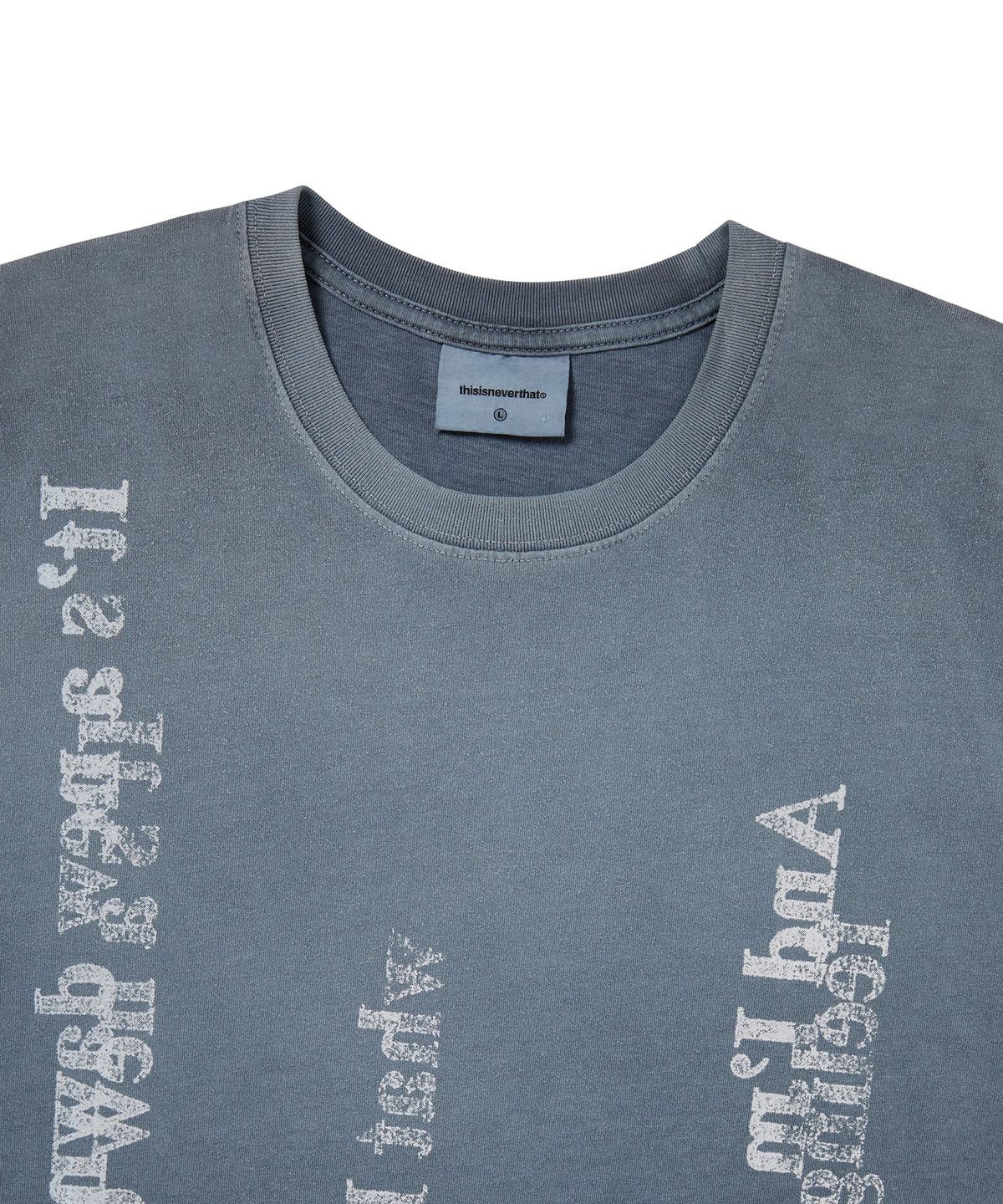 디스이즈네버댓(THISISNEVERTHAT) Lyrics Tee Ink