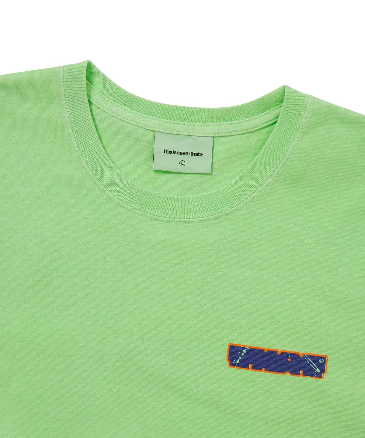 디스이즈네버댓(THISISNEVERTHAT) Ink Trail Tee Bright Green