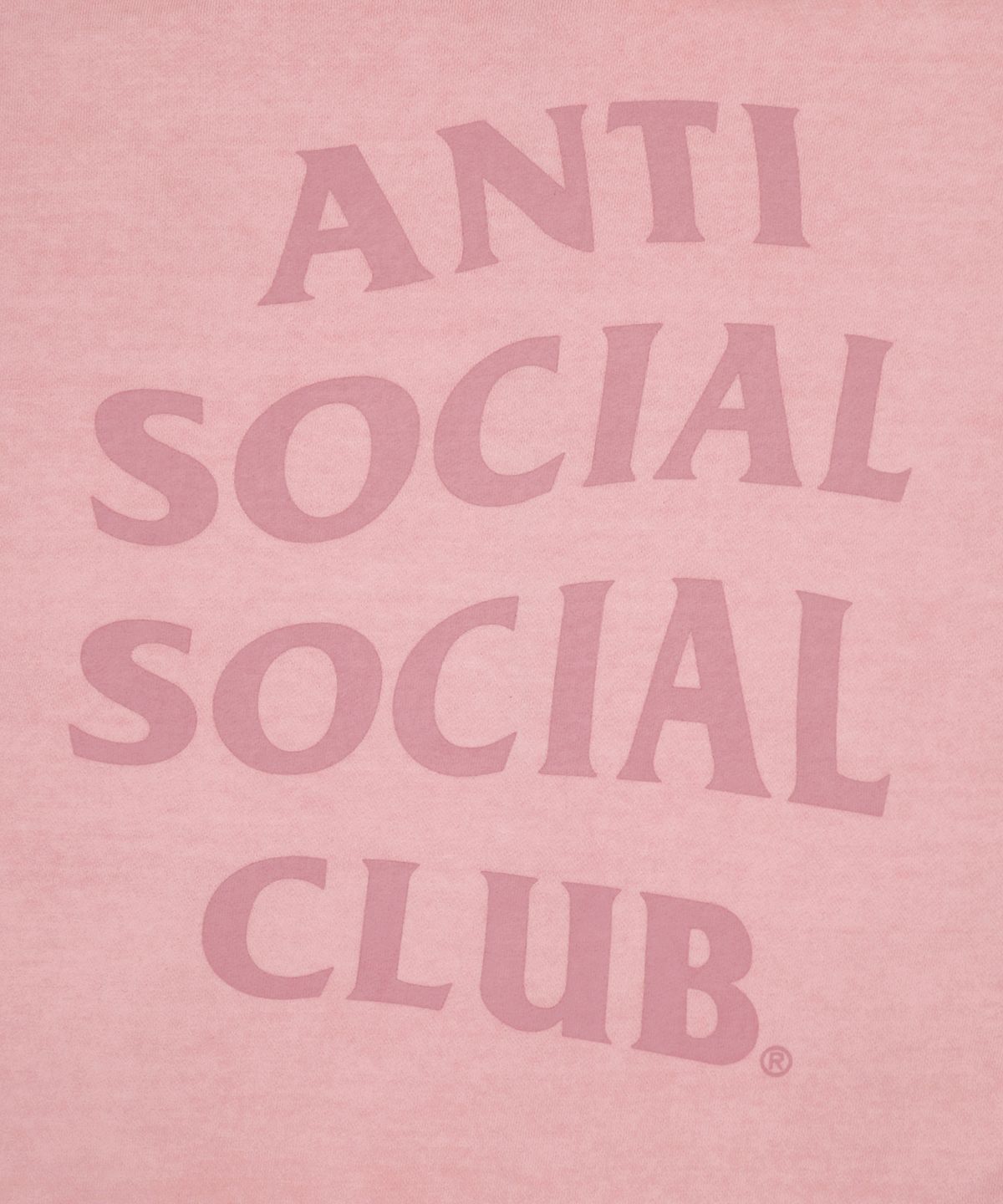 안티 소셜 소셜 클럽(ANTI SOCIAL SOCIAL CLUB) 오지 로고 후드 집 - 핑크