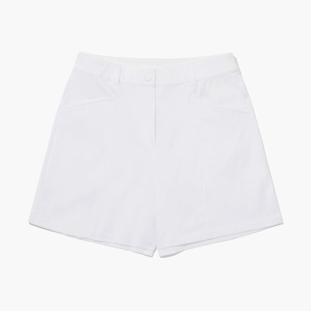 르꼬끄 골프(LECOQ GOLF) 여성 밴딩 에센셜 숏팬츠 _WHTE GR222LSP51