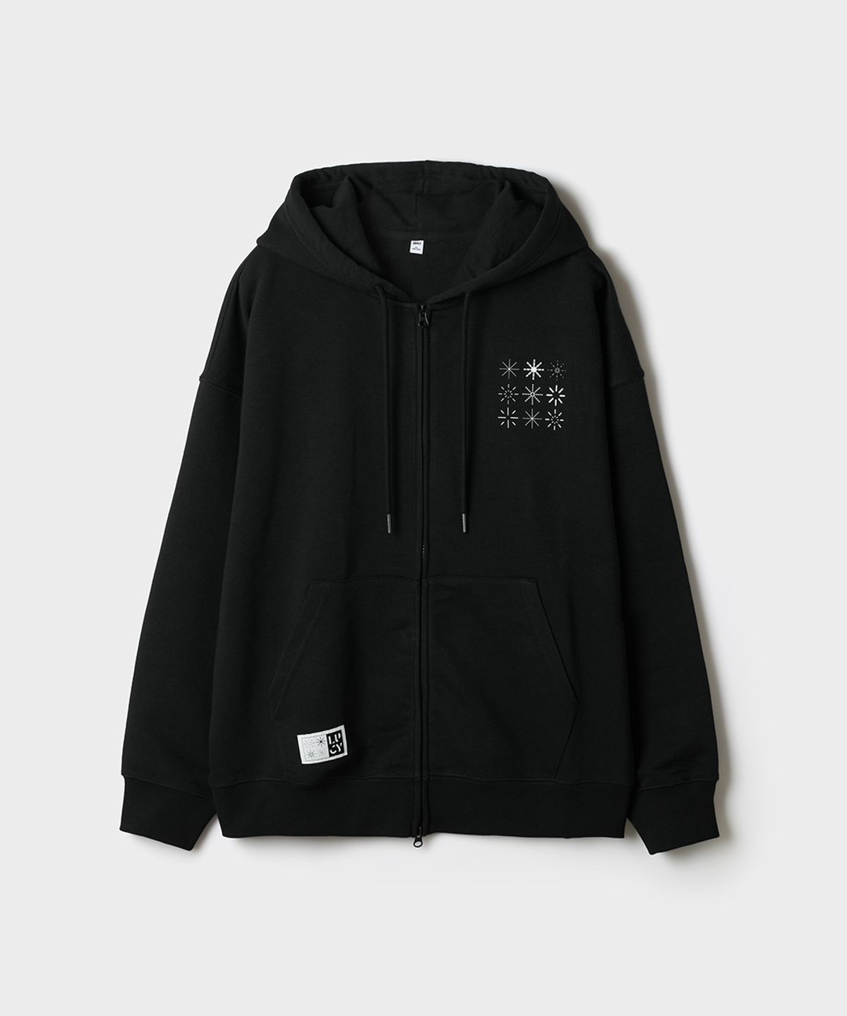 스파오(SPAO) [LUCY] 후드 집업(BLACK)_SPMZG37U03
