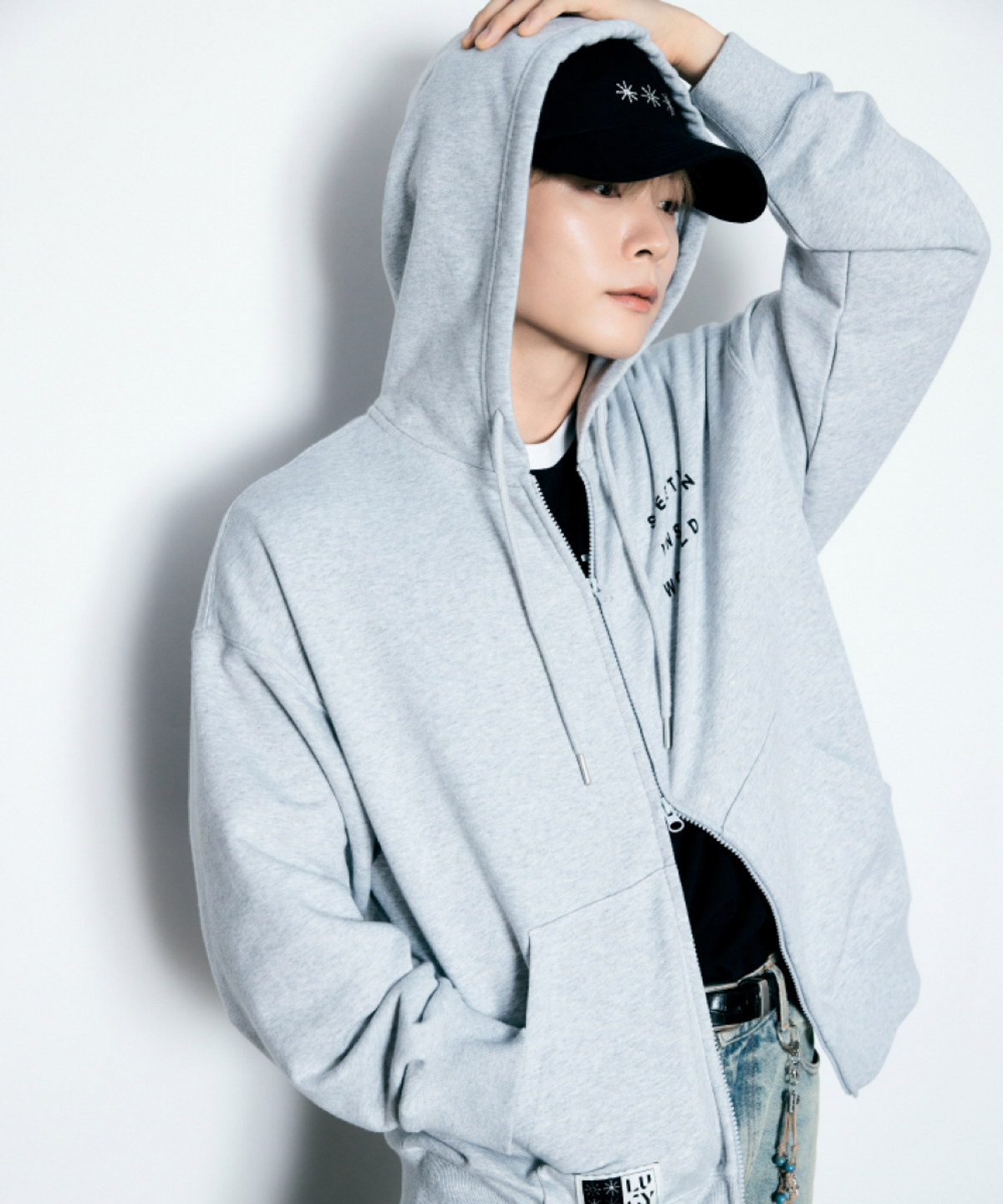 스파오(SPAO) [LUCY] 후드 집업(GRAY)_SPMZG37U03