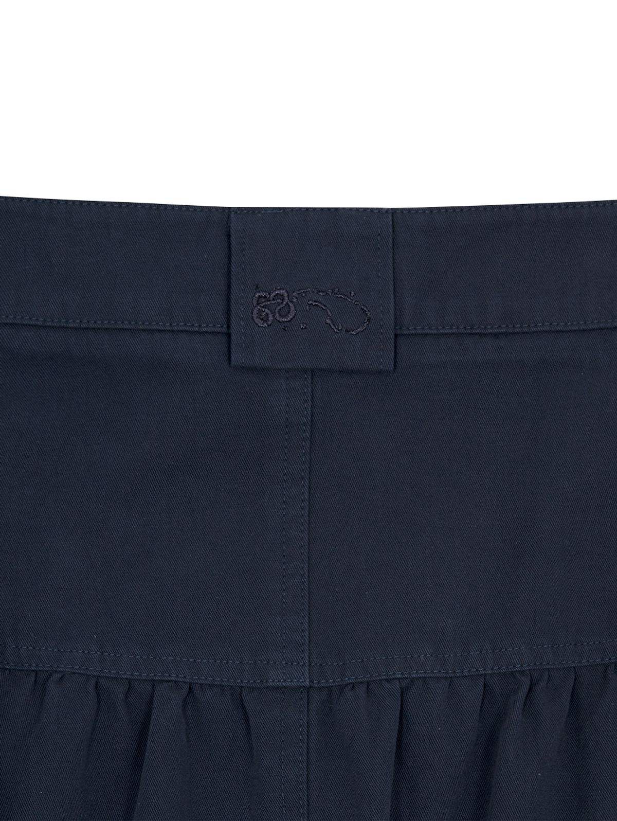 뚜오미오(TUOMIO) WASHED BELT BAG SKIRT [NAVY]