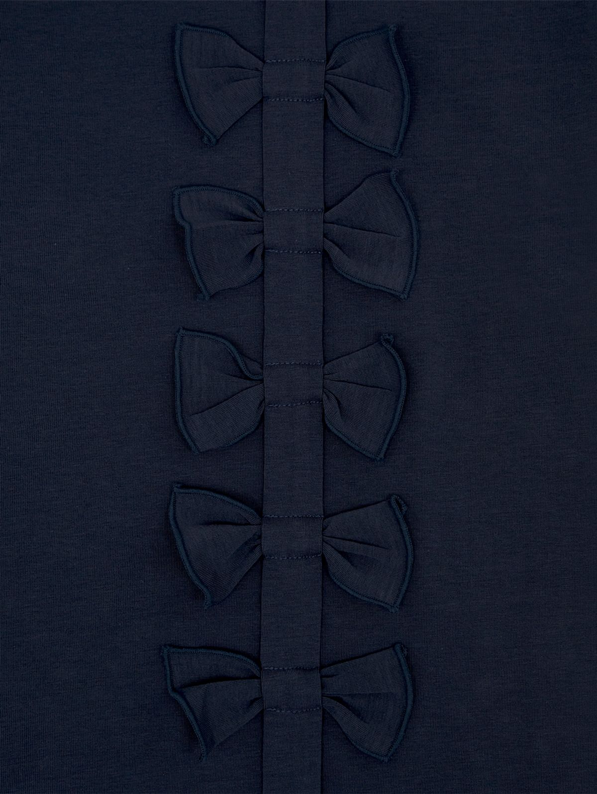 뚜오미오(TUOMIO) RIBBON OFF SHOULDER T-SHIRT [NAVY]
