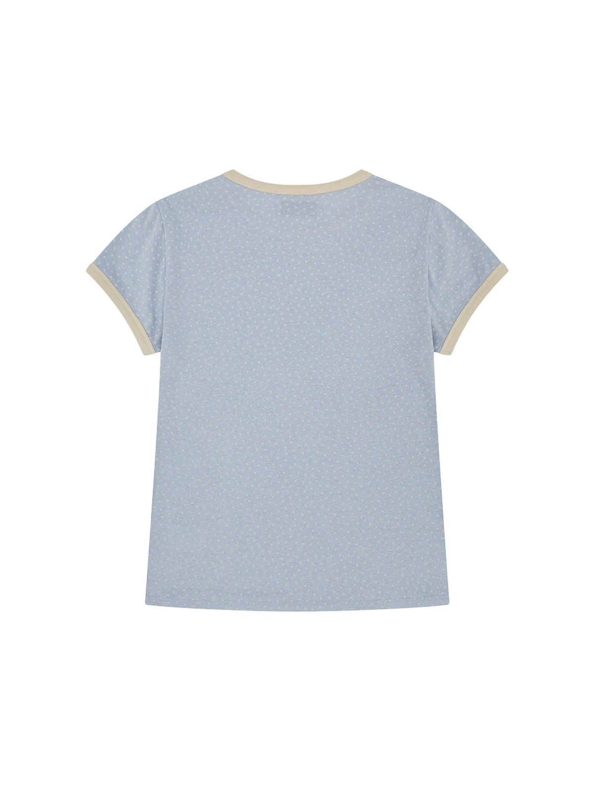 뚜오미오(TUOMIO) ALL OVER STAR T-SHIRT [BABY BLUE]