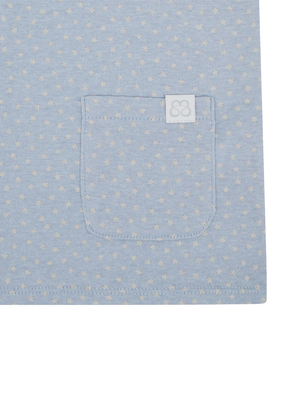 뚜오미오(TUOMIO) ALL OVER STAR T-SHIRT [BABY BLUE]