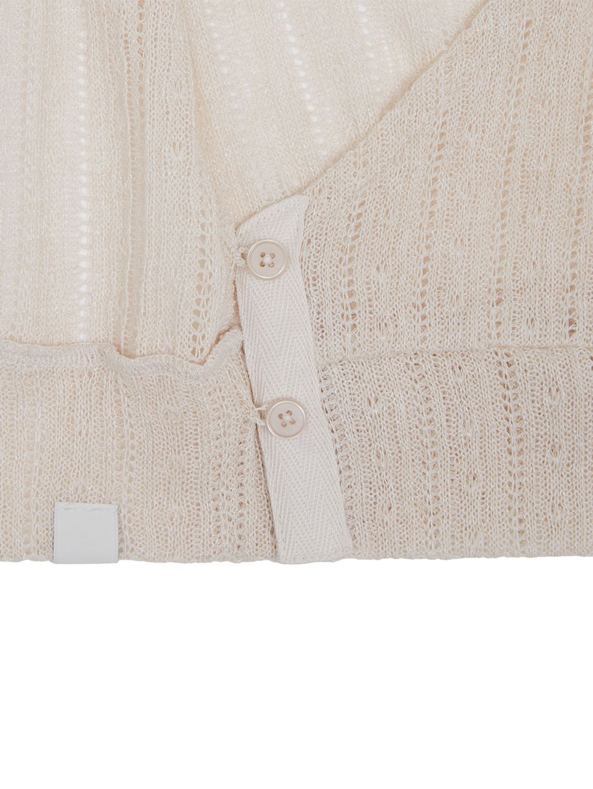 뚜오미오(TUOMIO) LIGHT LAYERED BOLERO [BEIGE]