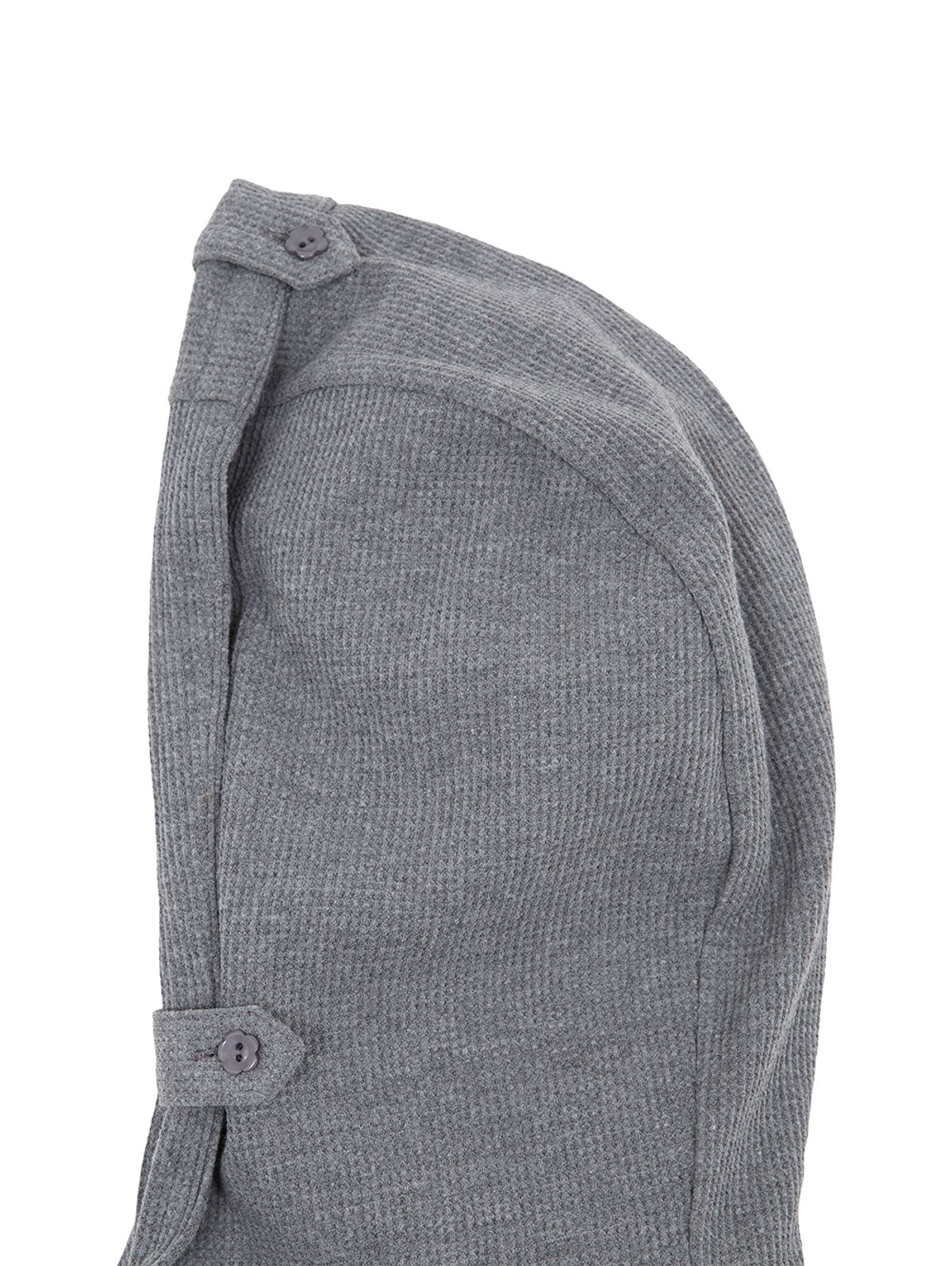 뚜오미오(TUOMIO) ROLLING HOODED ZIP-UP [CHARCOAL]