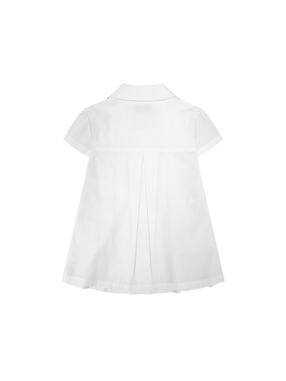 뚜오미오(TUOMIO) ROUND COLLAR HALF JACKET [WHITE]