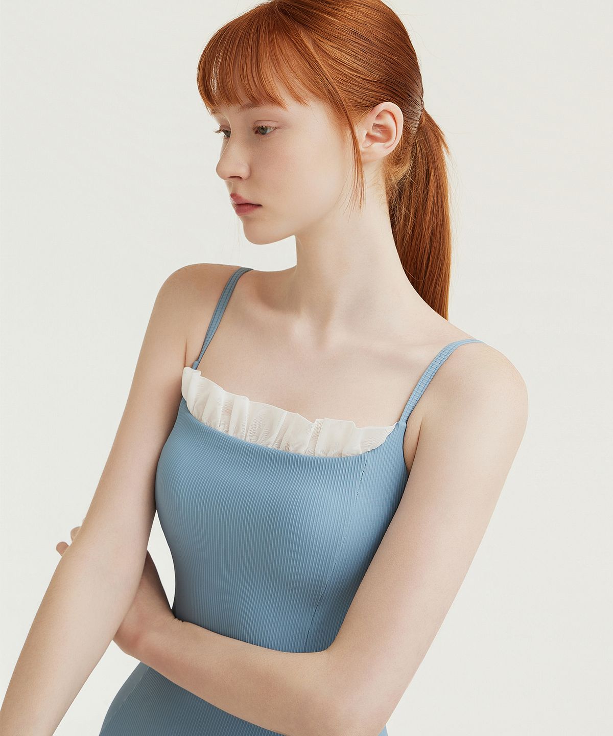 아그넬(AGNEL) 엘 모노키니_블루
