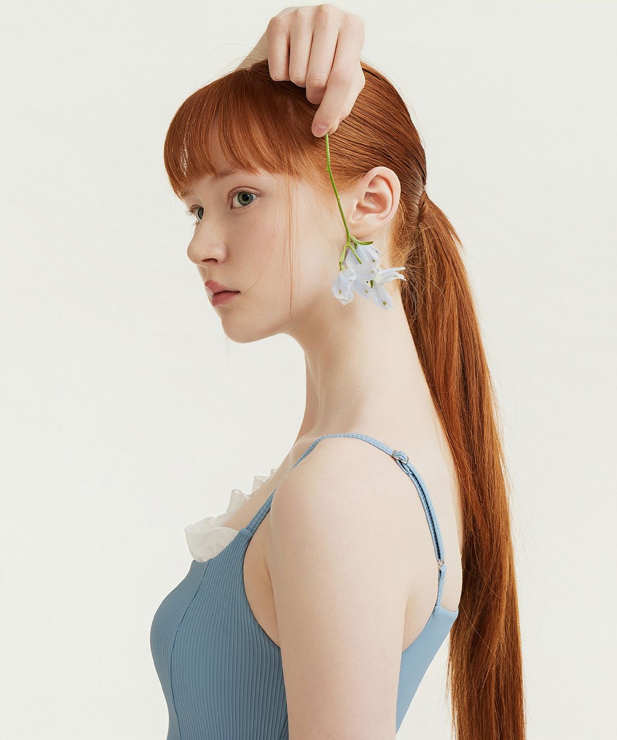 아그넬(AGNEL) 엘 모노키니_블루