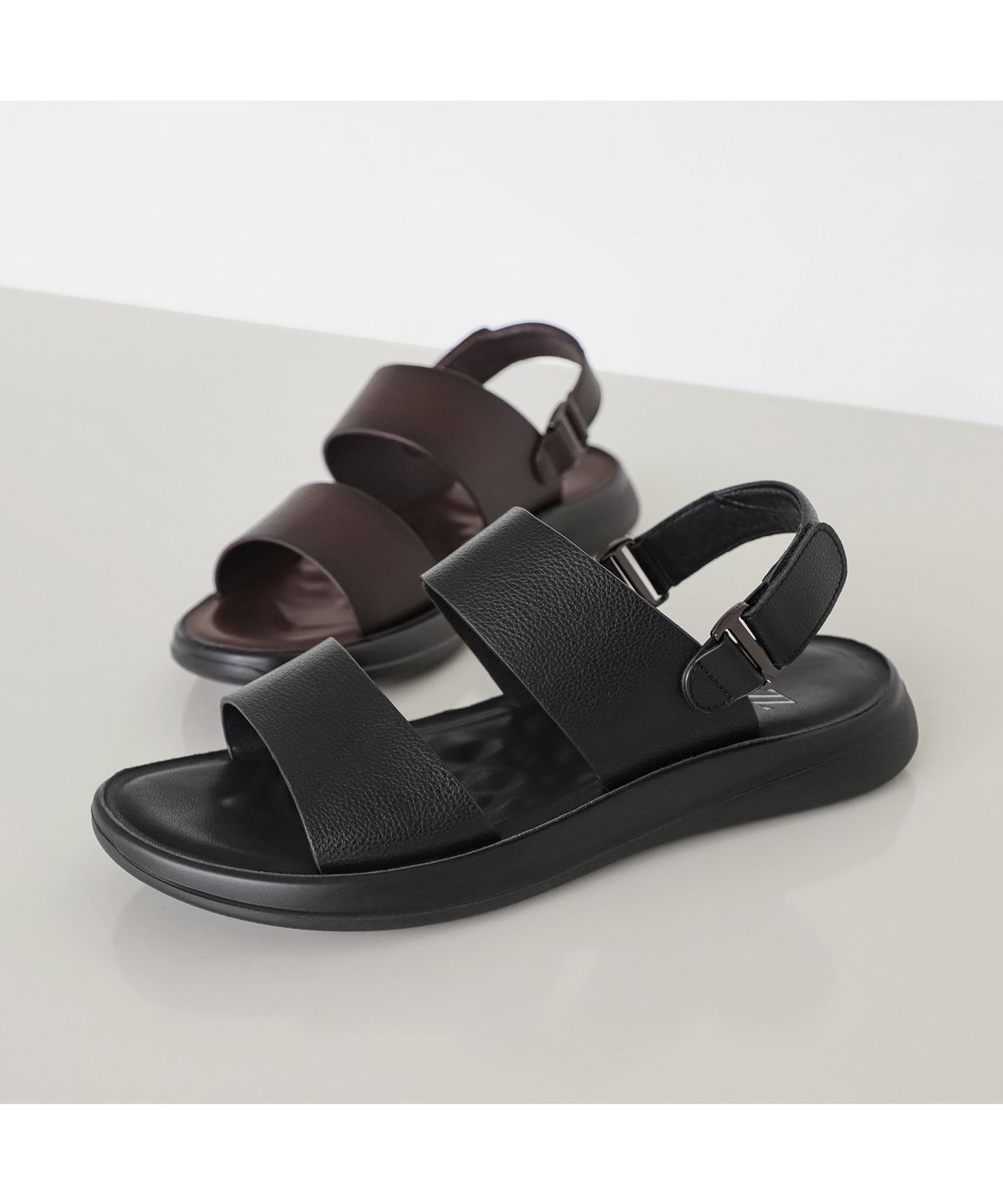 엘칸토(ELCANTO) 마쯔 남성 투 스트랩 컨버터블 샌들 2.5cm LCMW54M626