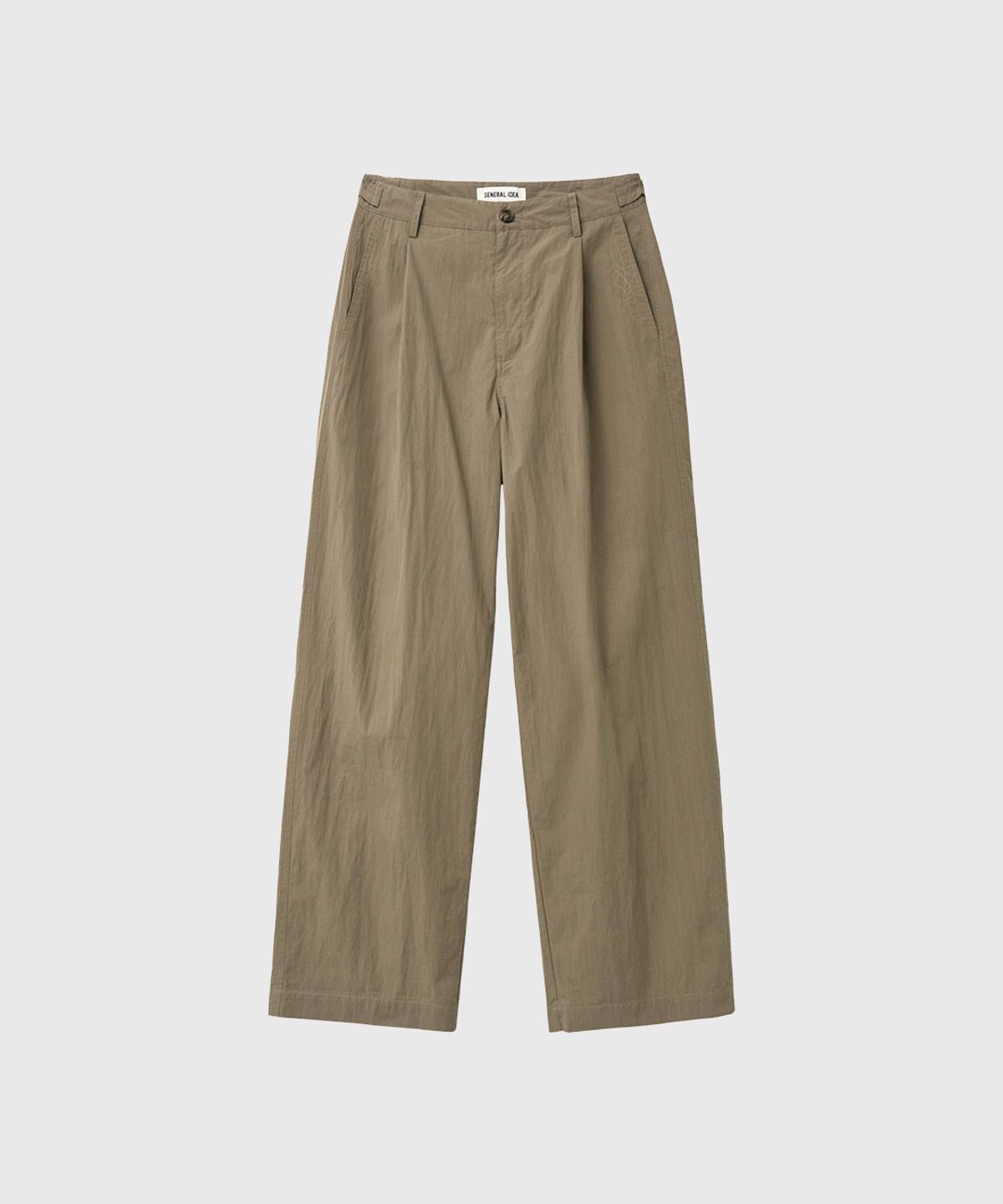 제너럴아이디어(GENERALIDEA) MAN CN 원턱 치노 팬츠 [BEIGE] / GF1MPT012
