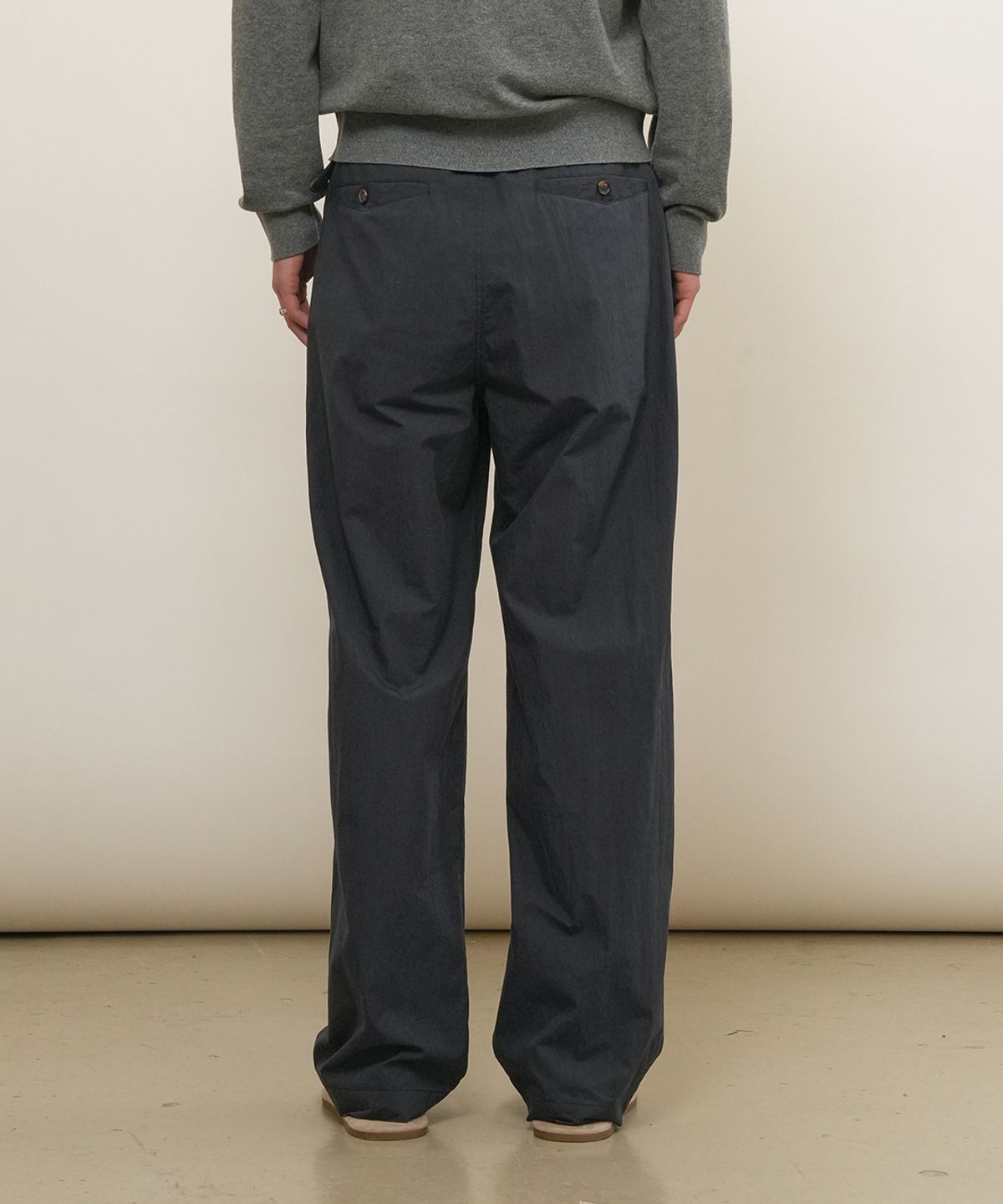 제너럴아이디어(GENERALIDEA) MAN CN 원턱 치노 팬츠 [NAVY] / GF1MPT012