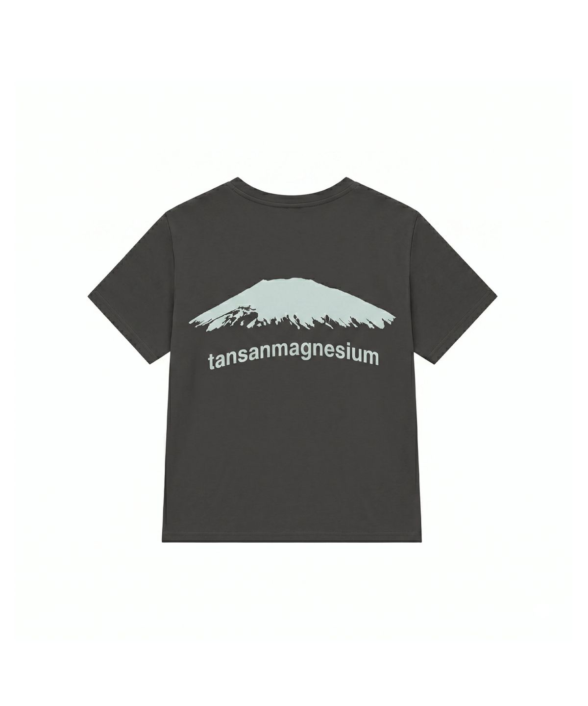 탄산마그네슘(TANSANMAGNESIUM) 마운틴 티셔츠 (차콜/화이트)