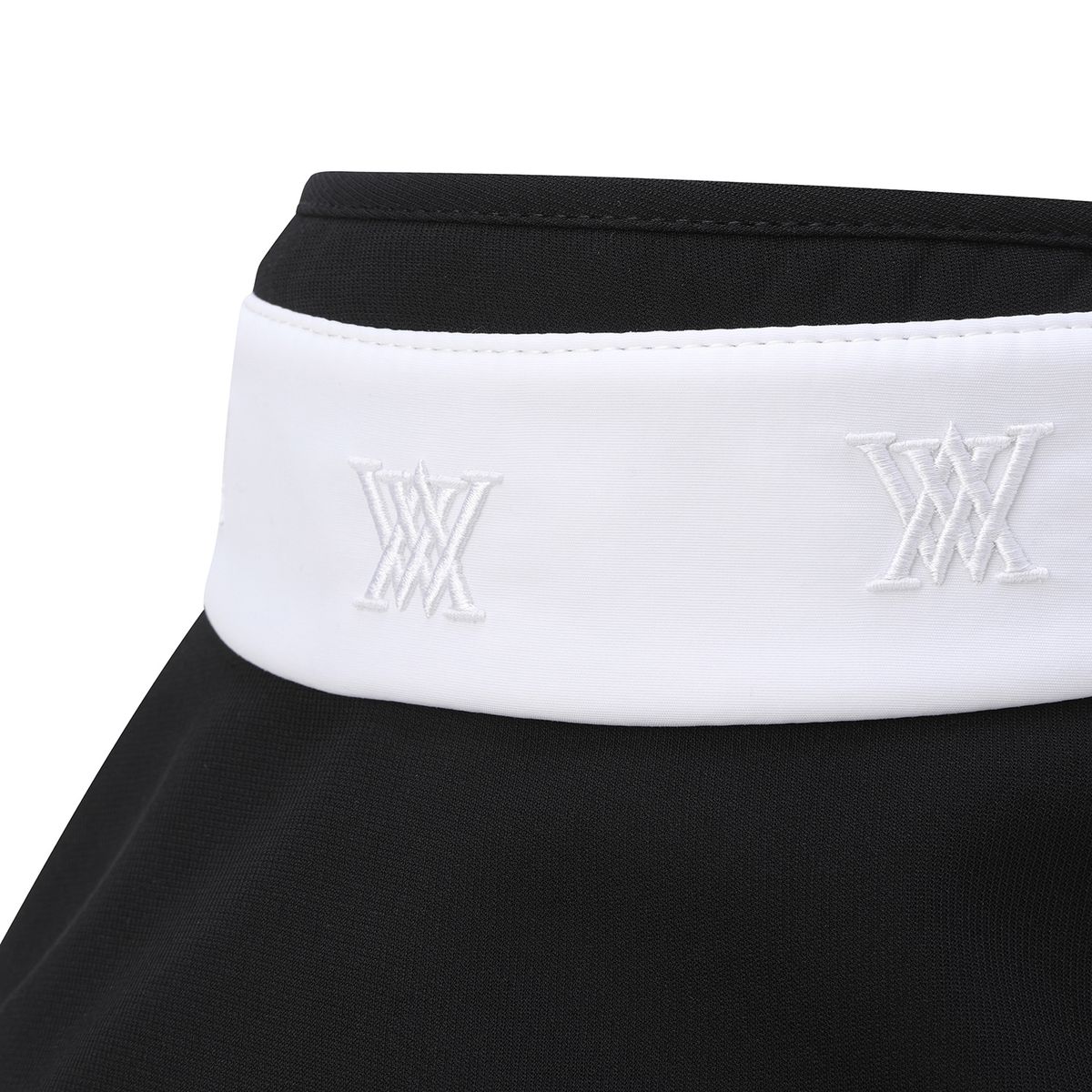 어뉴골프(ANEW GOLF) WOMEN SCARF BONNET VISOR_BK
